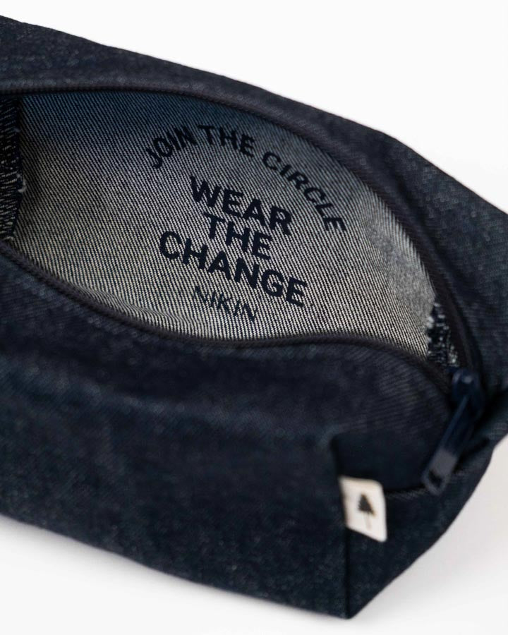 Necessaire aus 100% recycelter Baumwolle von Nikin