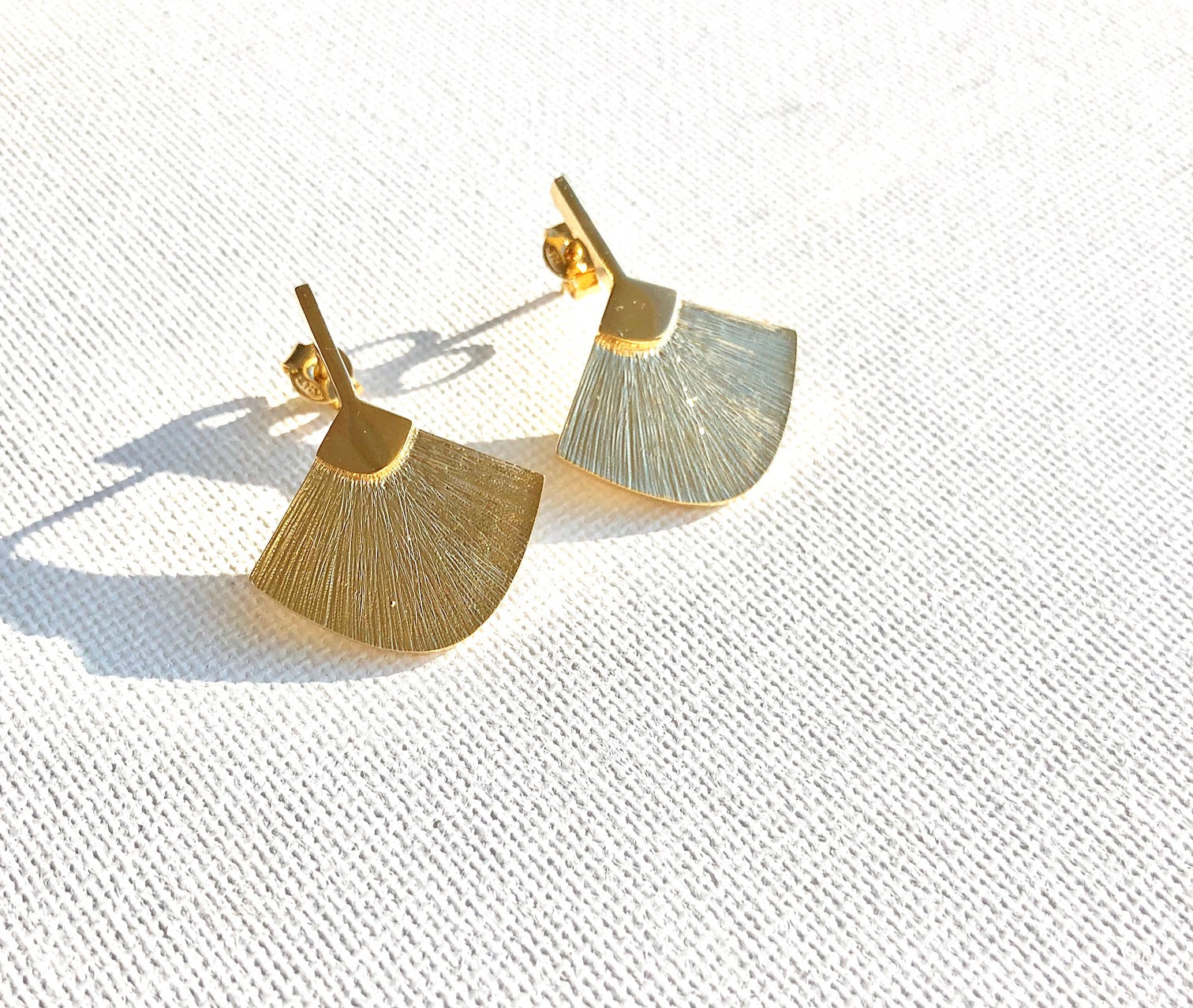 Pendant earrings Abanicos medium