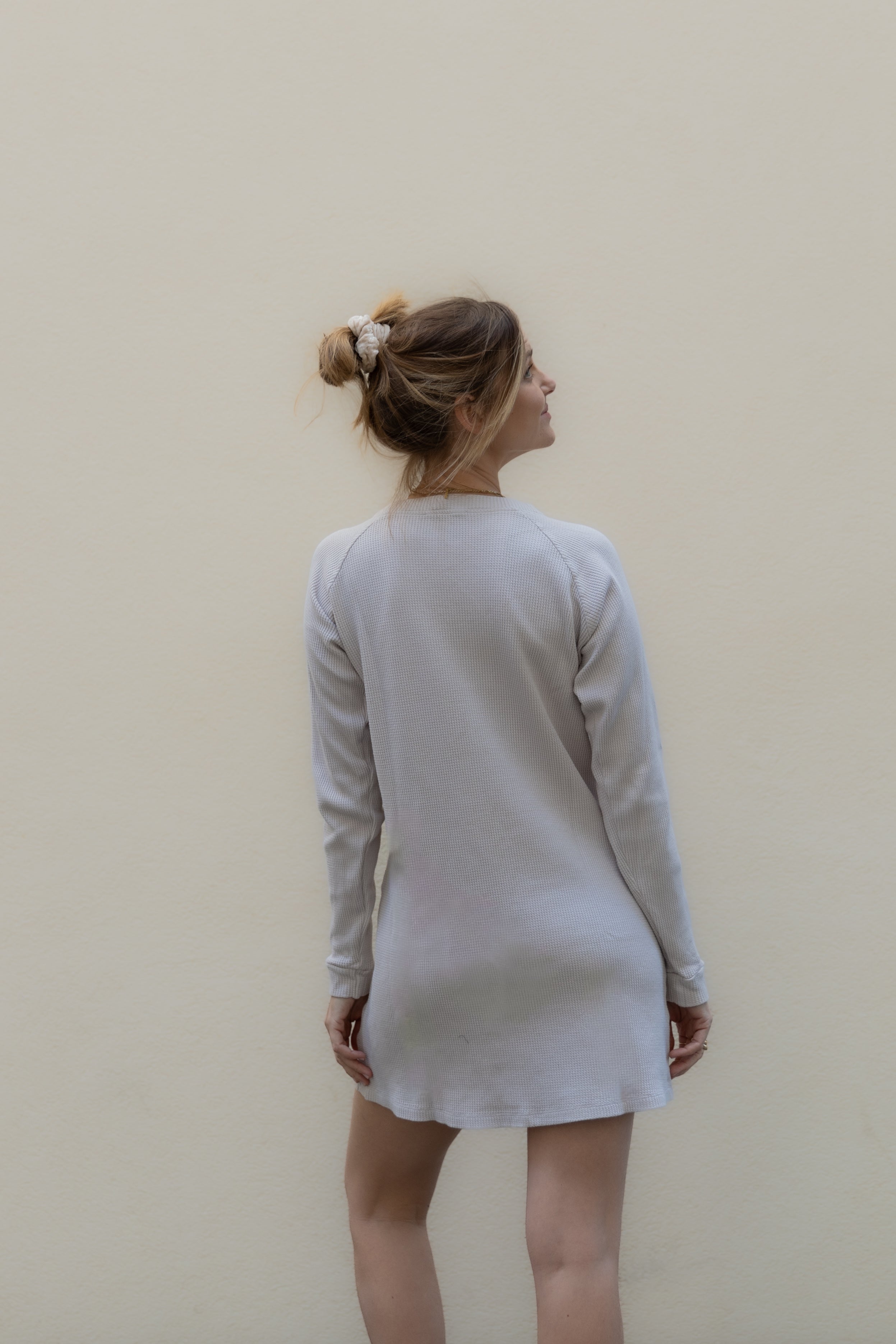 Weisses Kleid AYANA aus 100% Bio-Baumwolle von Pura Clothing