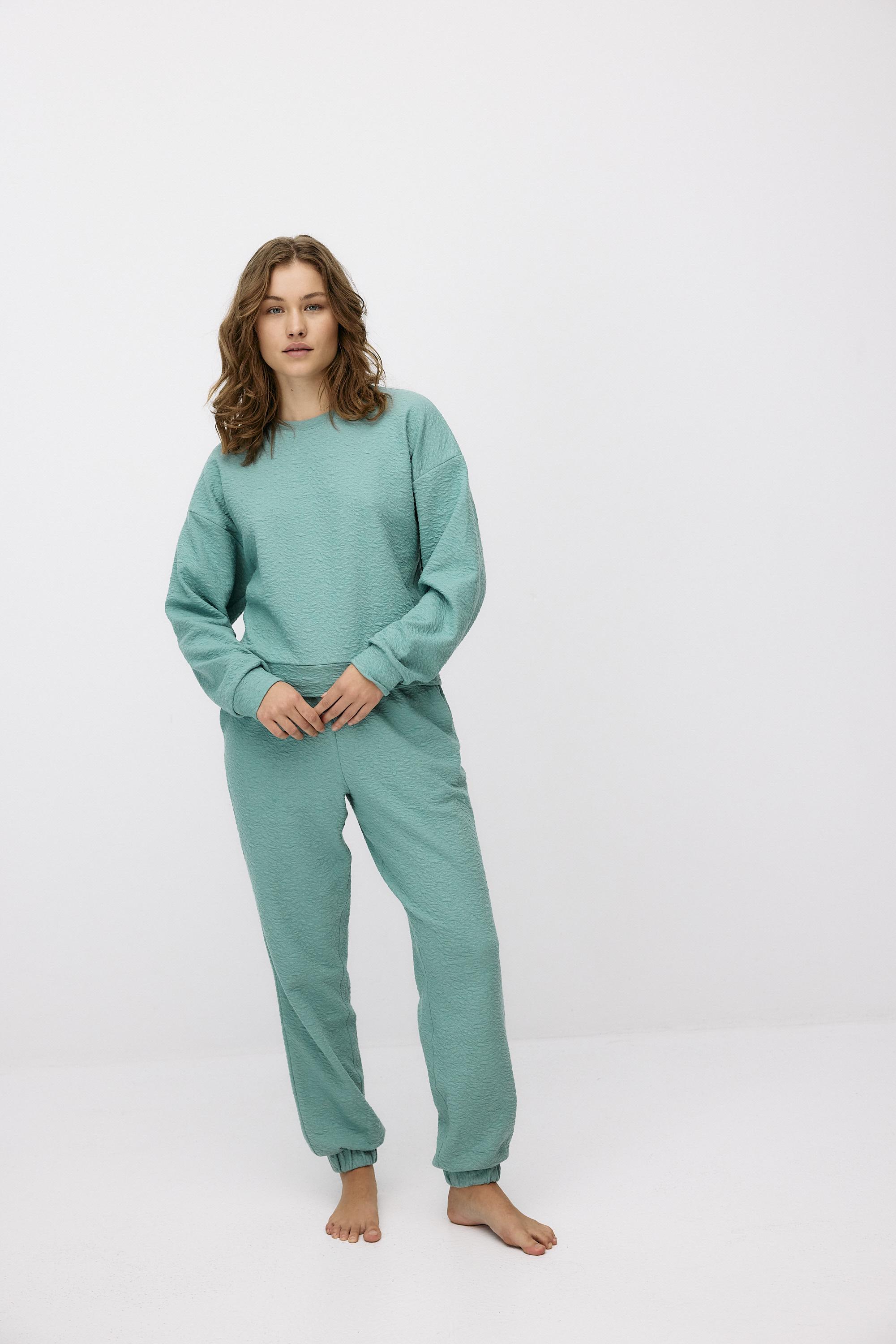 Pull Botanique - menthe marine par Moya Kala