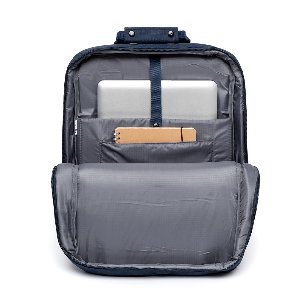 Blauer Rucksack Daily Business 12l von Lefrik