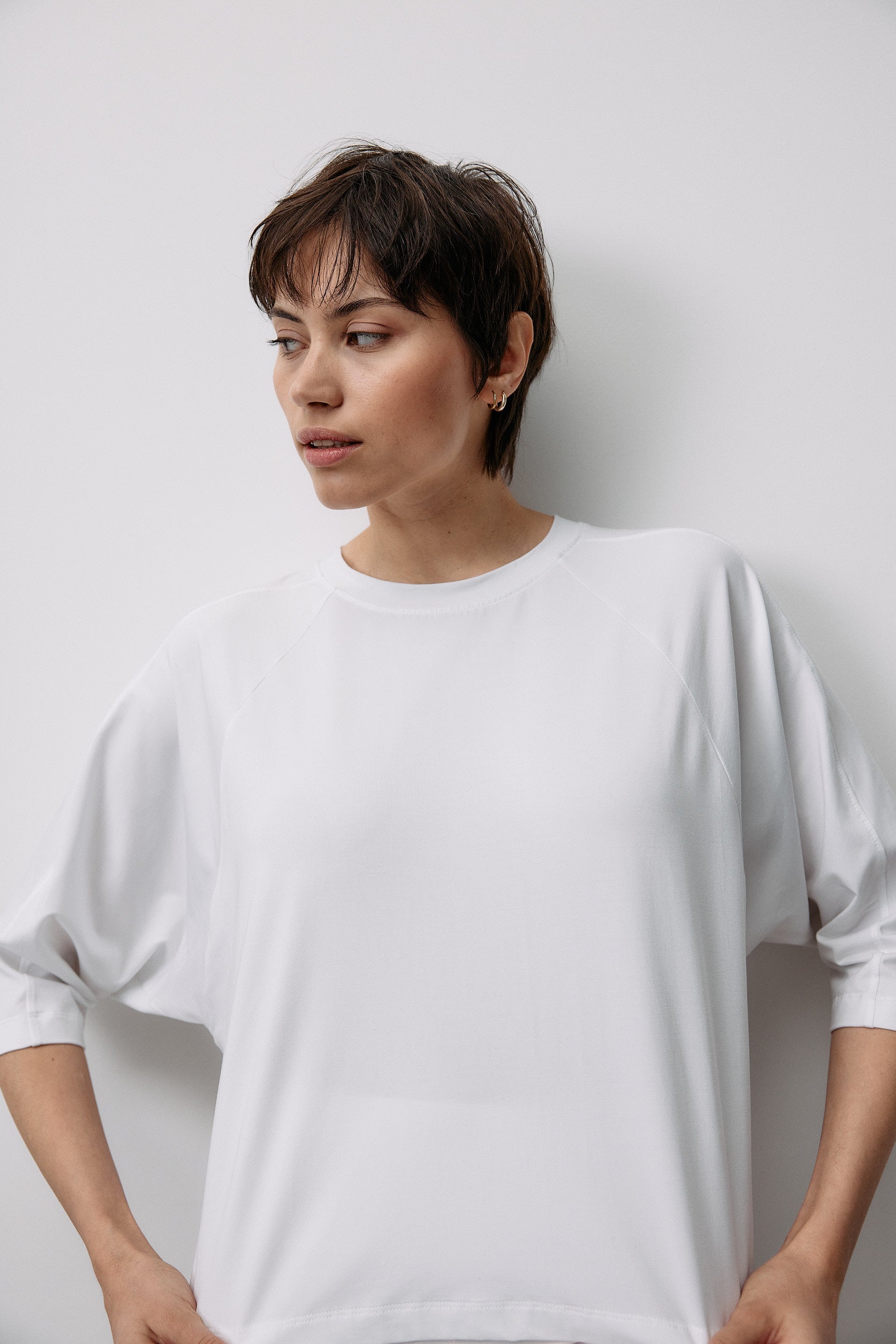 Neo Classic Effortless Top - infinity white - by Moya Kala
