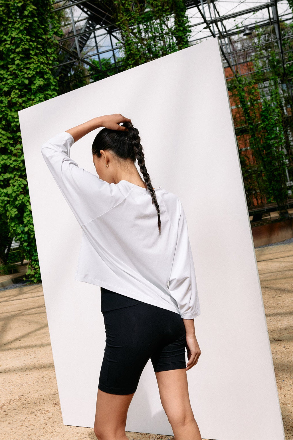 Neo Classic Effortless Top - infinity white - by Moya Kala