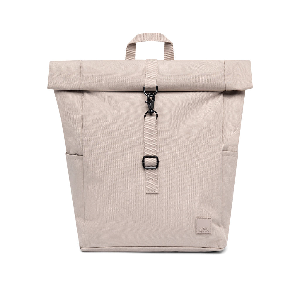 Beiger Rucksack Roll Mini 12l von Lefrik