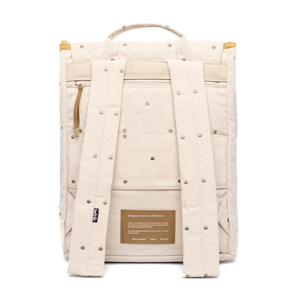 Beiger Rucksack Scout Arles aus recycelten PET-Flaschen von Lefrik