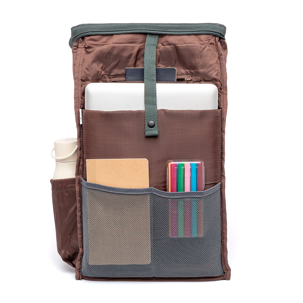 Rucksack Roll Mini Arles aus recycelten PET-Flaschen von Lefrik