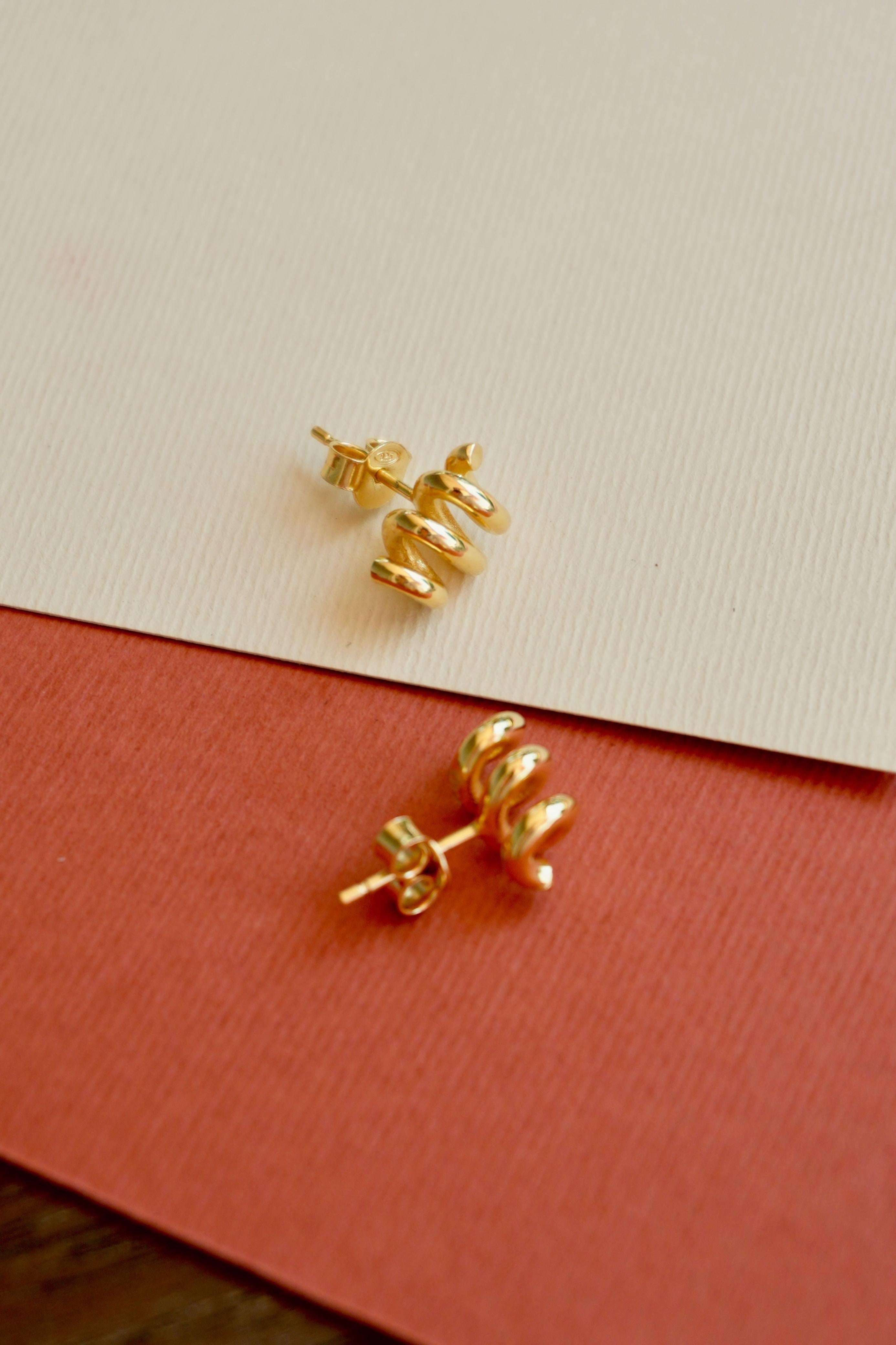 SPIRA Molla Stud Ohrringe von V Design Lab