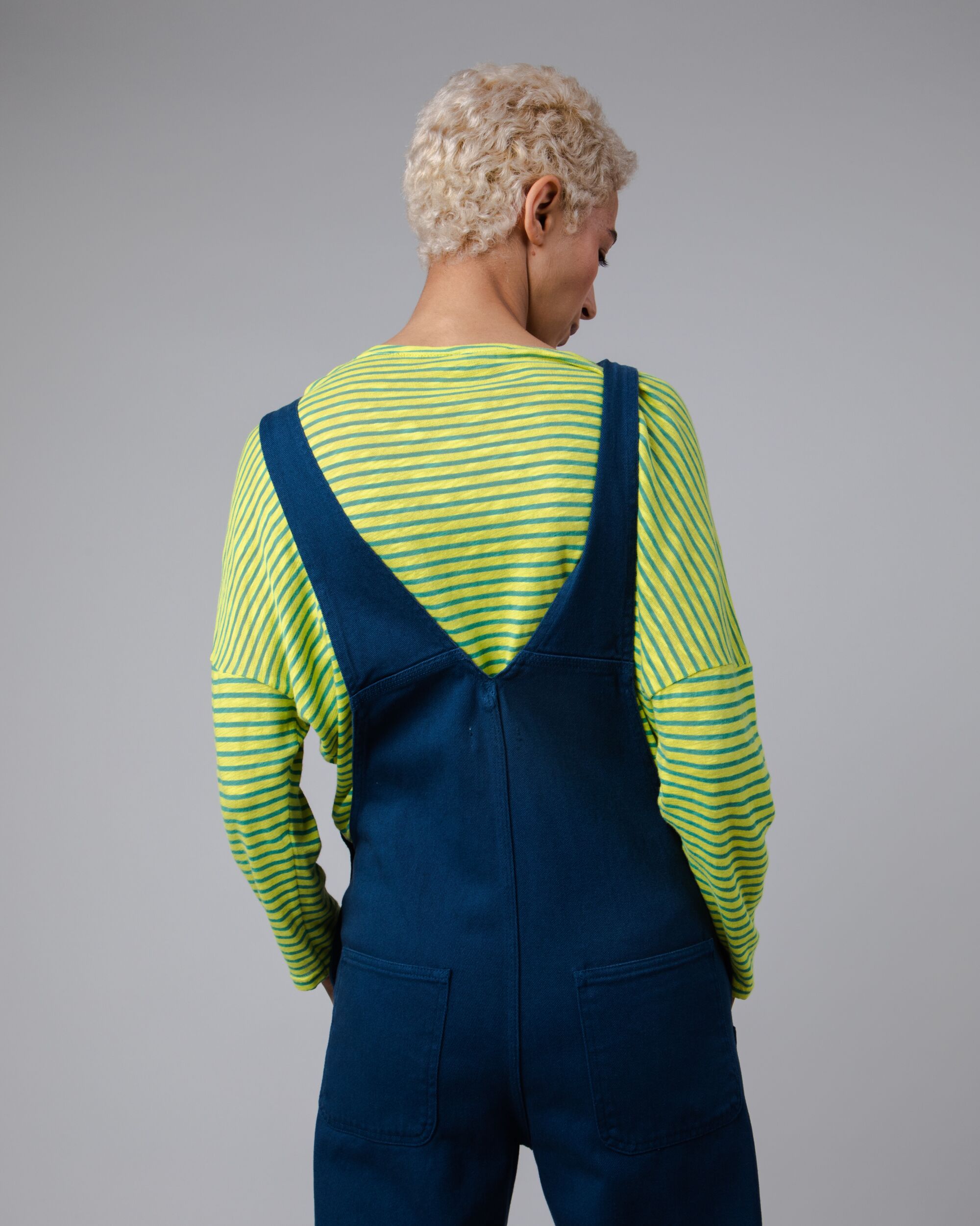 Overall in dunkelblau aus Bio Baumwolle von Brava Fabrics
