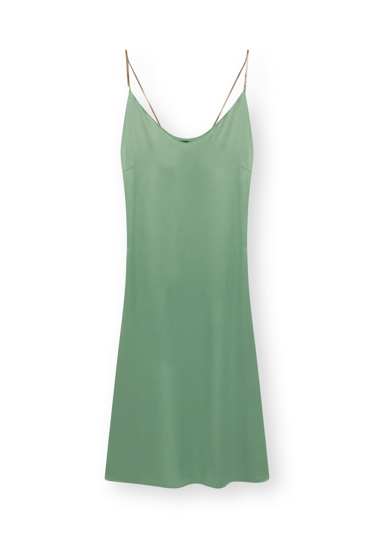 Dress ELANIE in Mild Green by LOVJOI made from sustainable ENKA® viscose and ECOVERO™