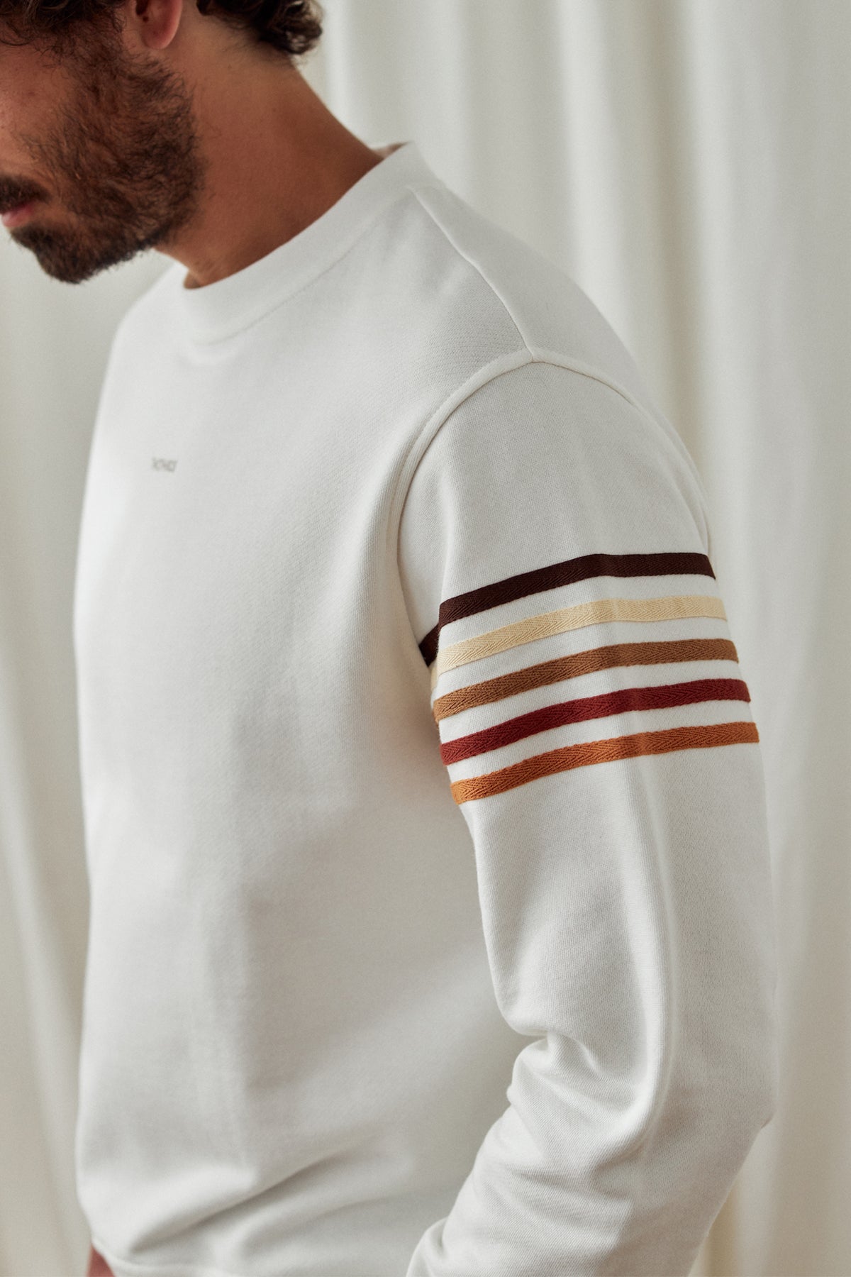 Sweater PARSEVAL in white made of organic cotton by TWOTHIRDS