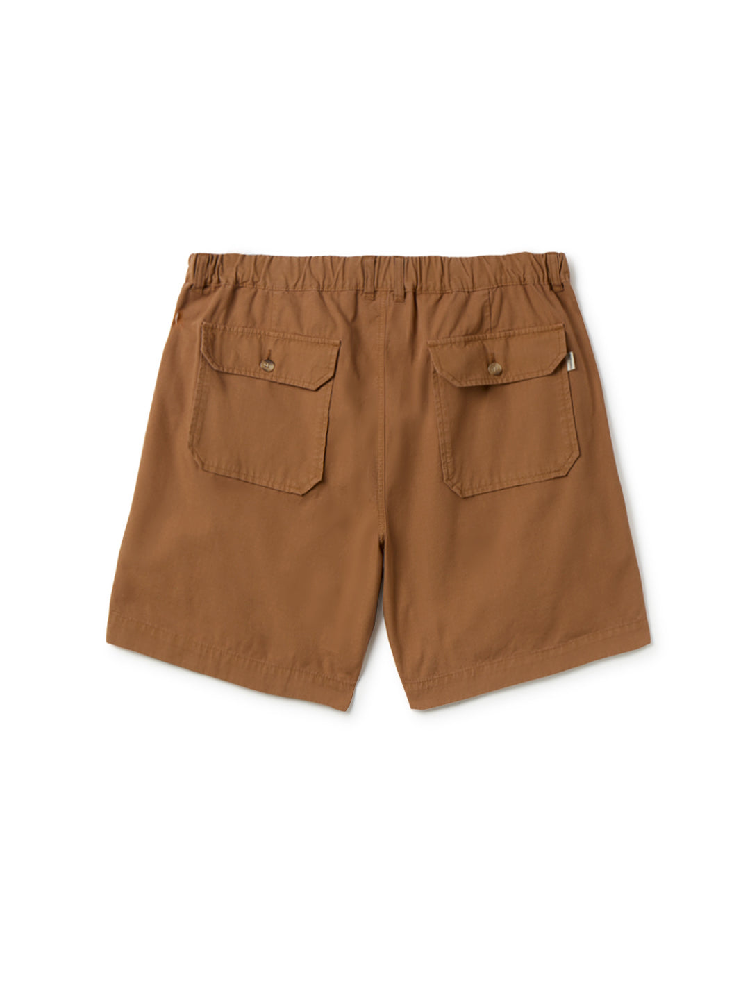 Short GECE marron en coton biologique de TWOTHIRDS