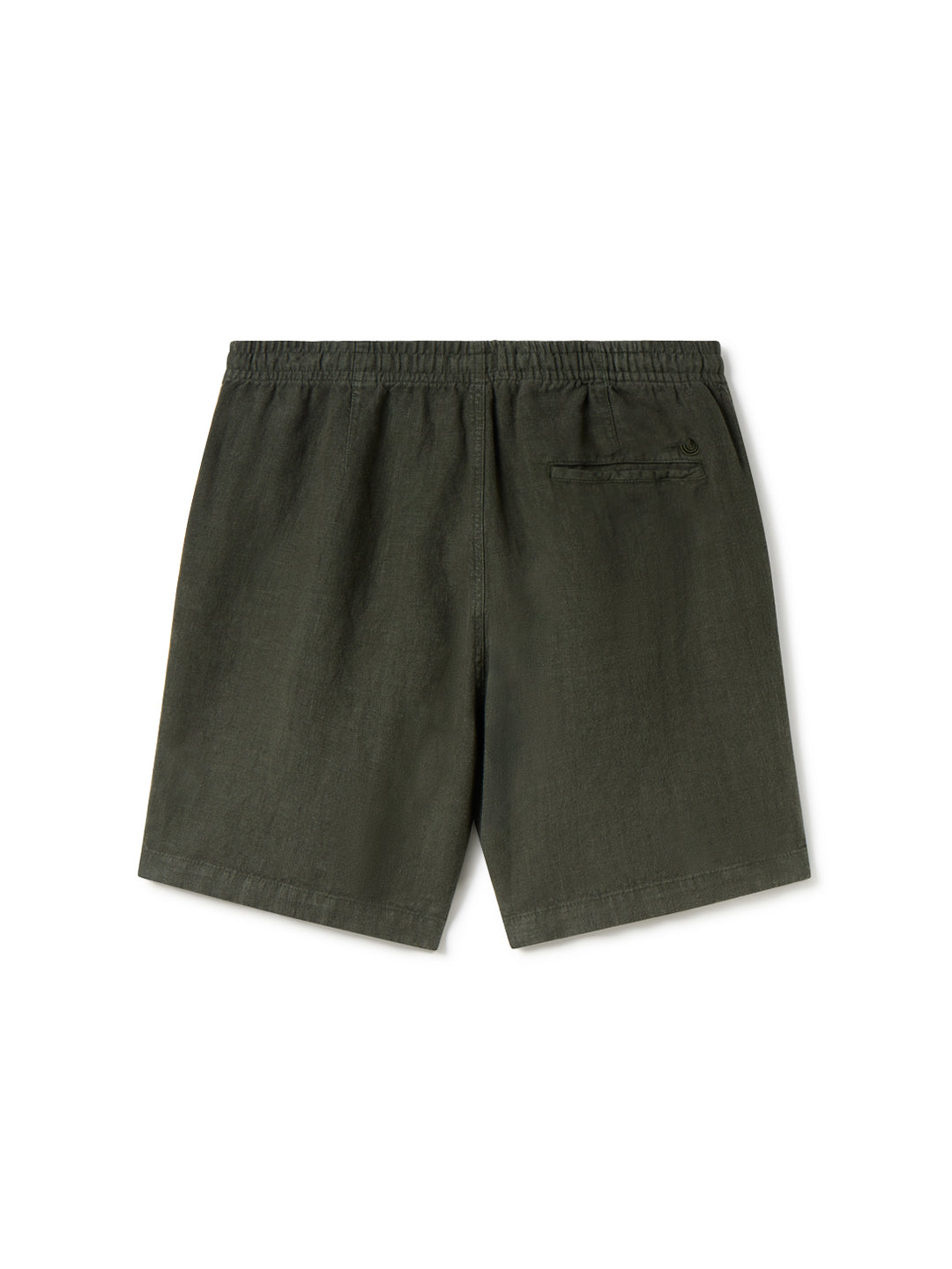 Short BAGAAT en Ivy Green en lin de TWOTHIRDS