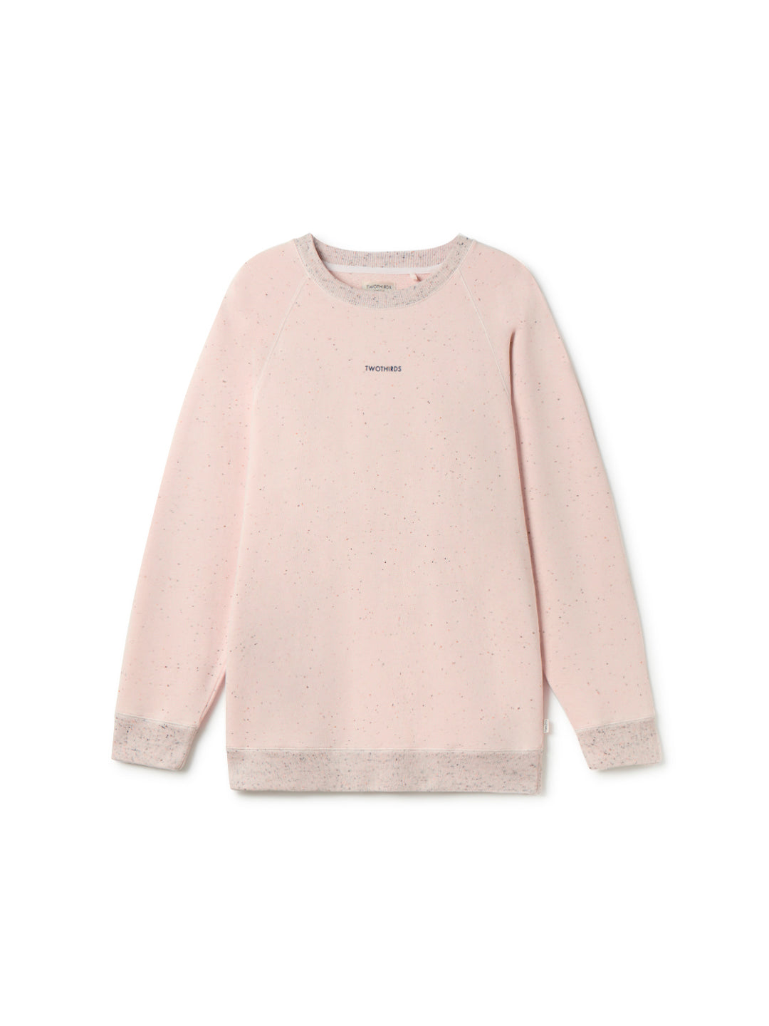 Pull ANNETTE en rose doux en coton biologique de TWOTHIRDS