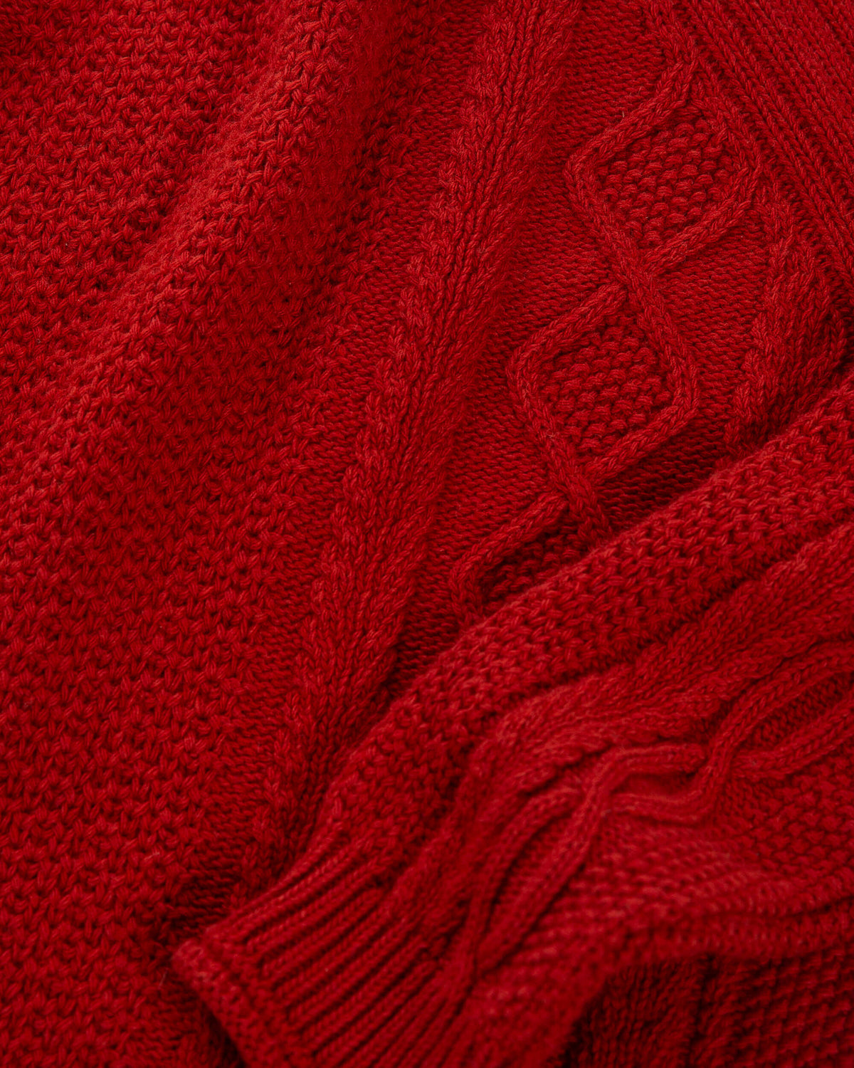 Roter Sweater Harbour aus Bio-Wolle von Matona