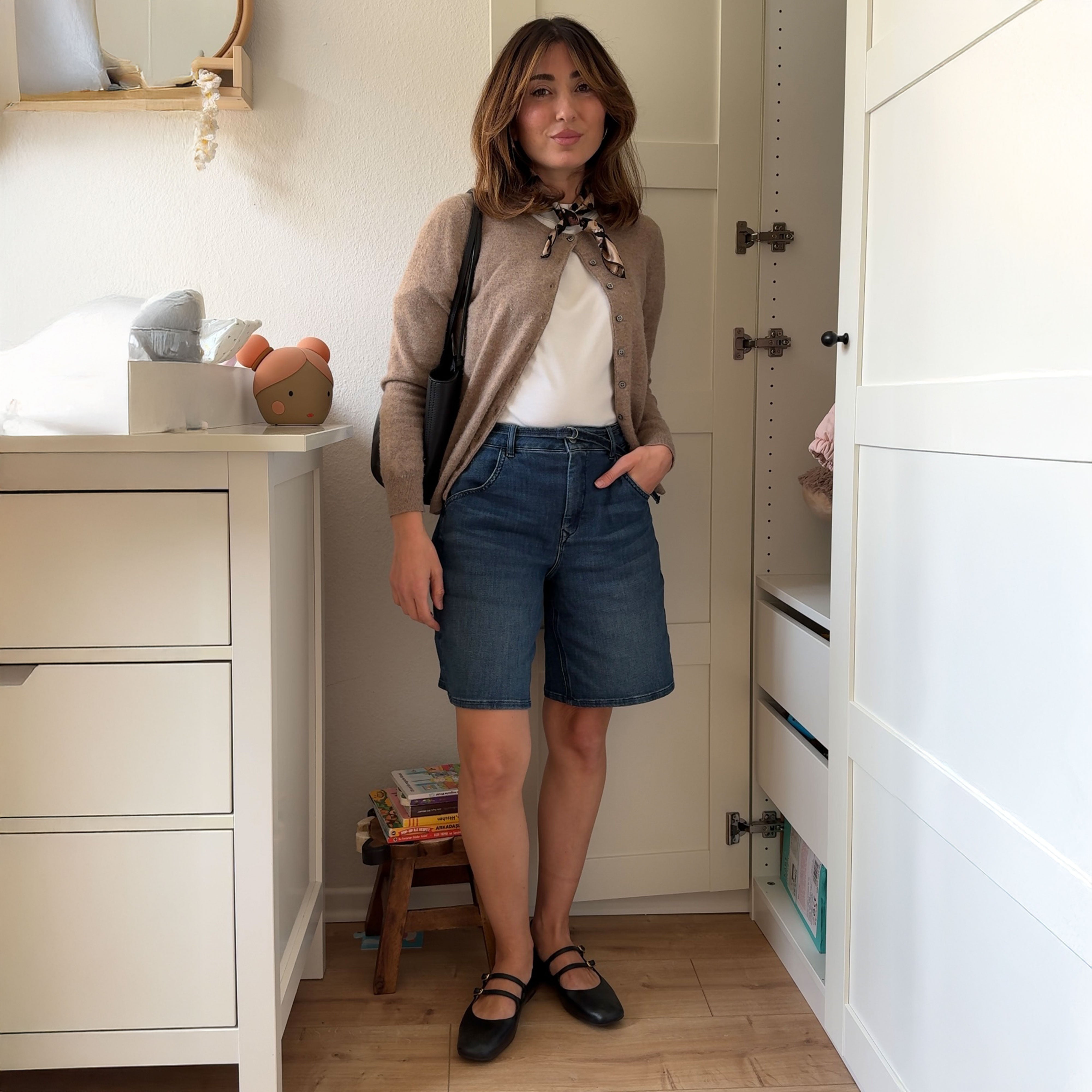 Blaue Jeans Shorts BLINKY aus Bio-Baumwolle von Dawn Denim