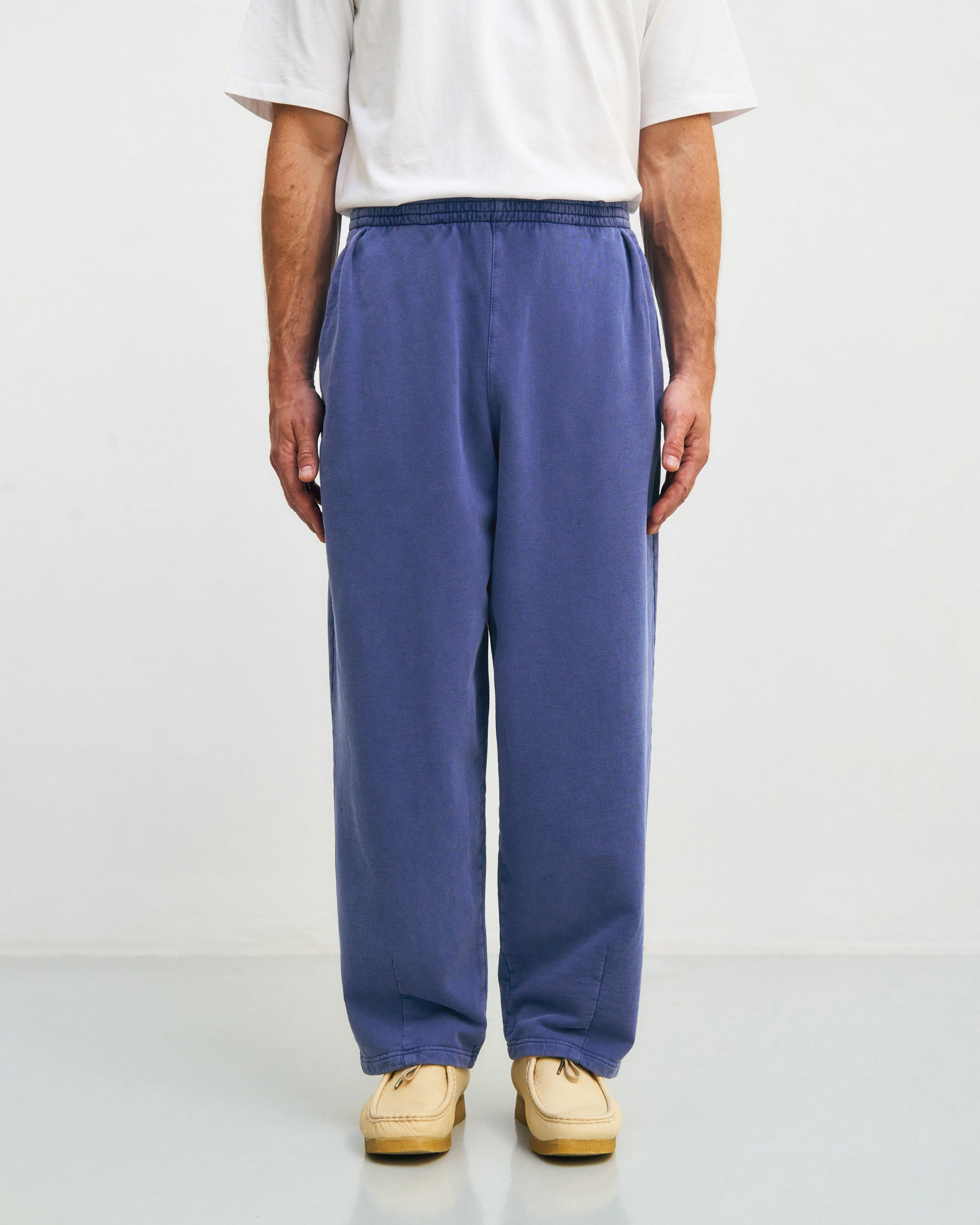 Blaue Sweathose aus100% Bio-Baumwolle von Rotholz