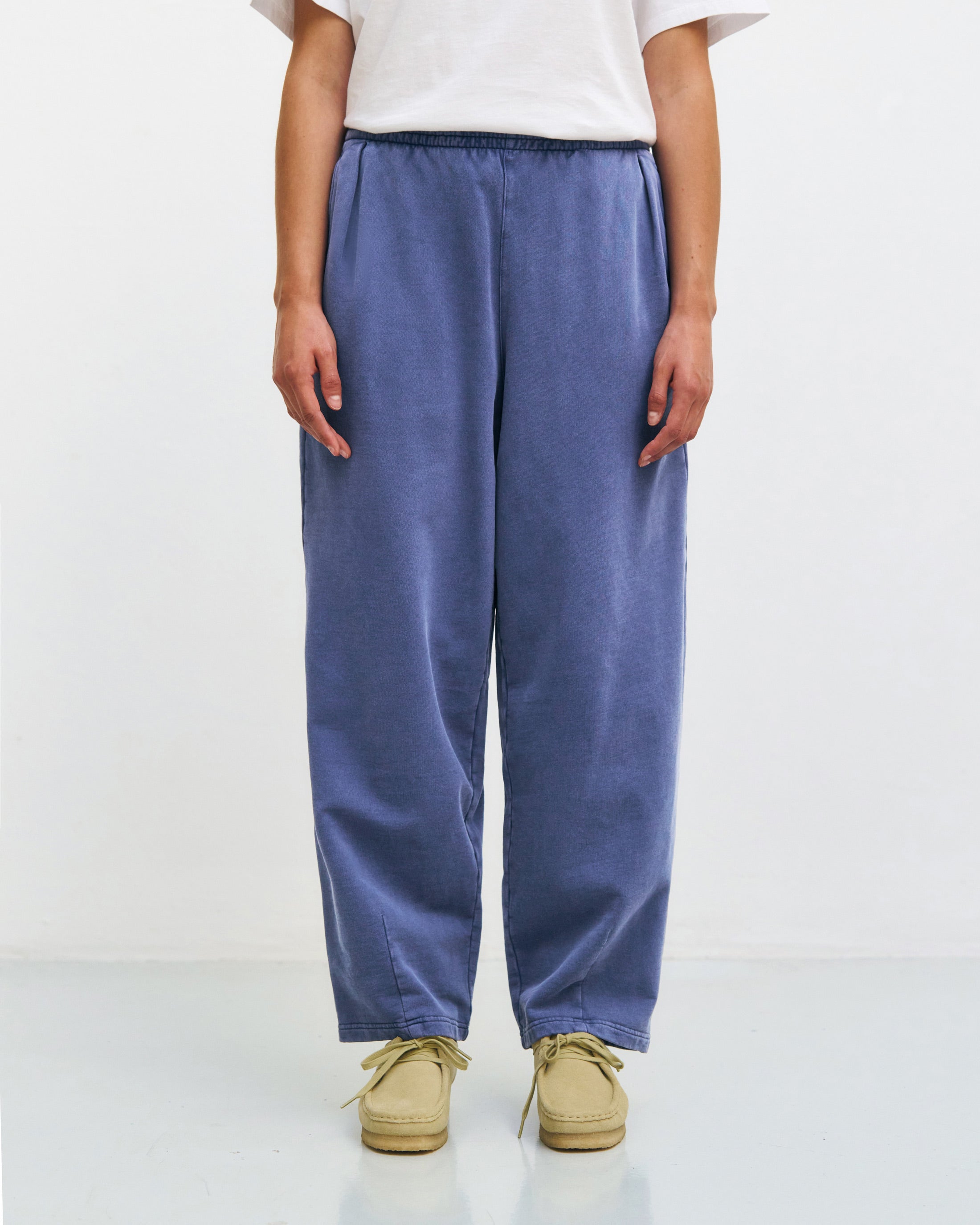 Blaue Sweathose aus 100% Bio-Baumwolle von Rotholz