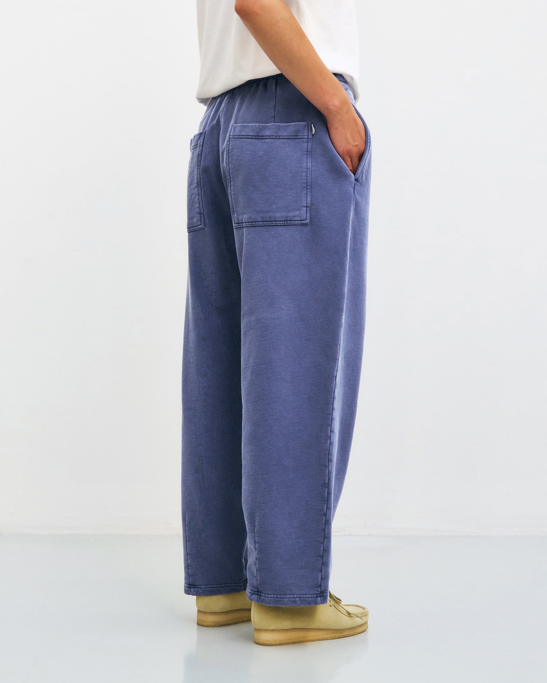 Blaue Sweathose aus 100% Bio-Baumwolle von Rotholz