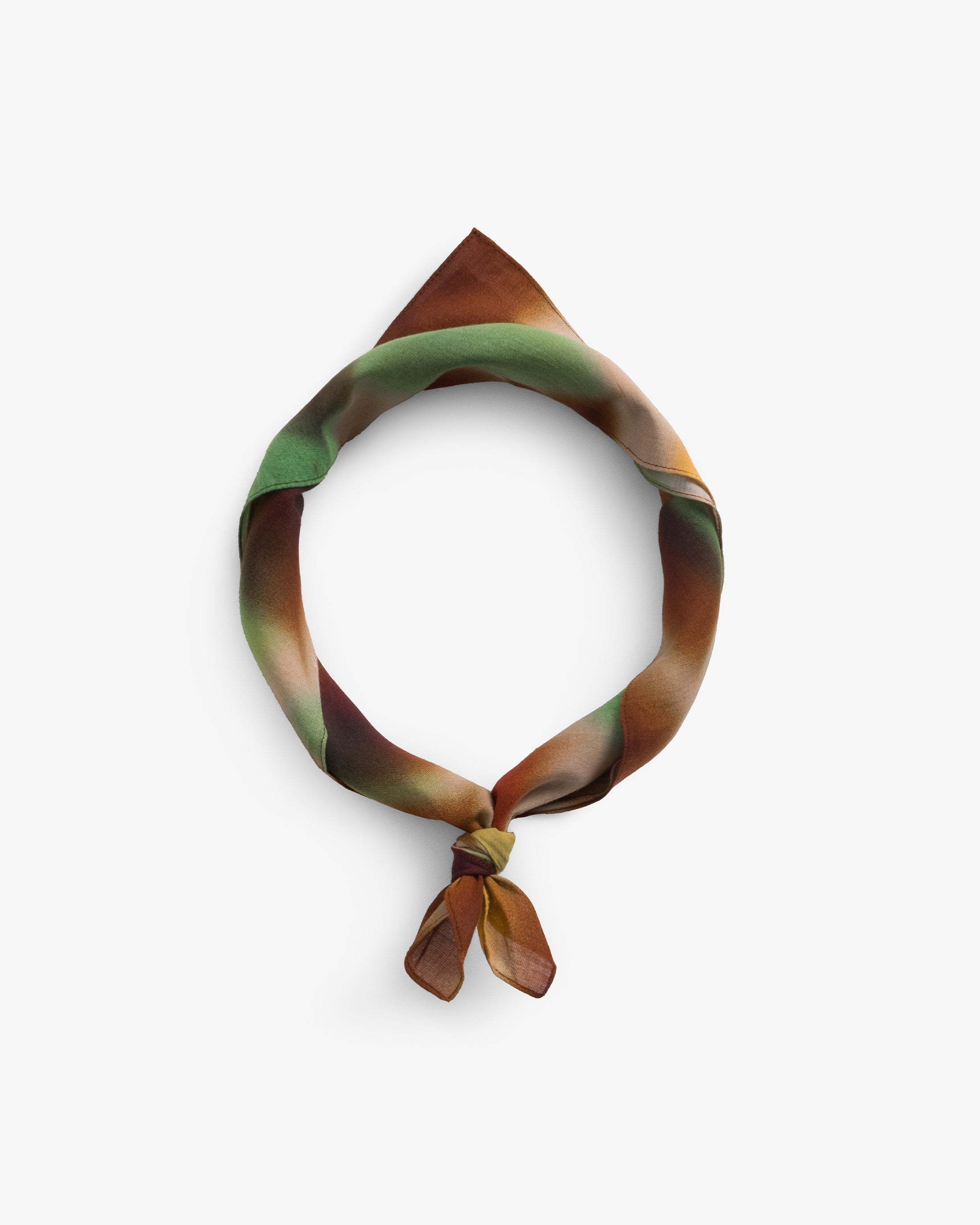 Bandana Leaves Print aus Bio-Baumwolle von Rotholz