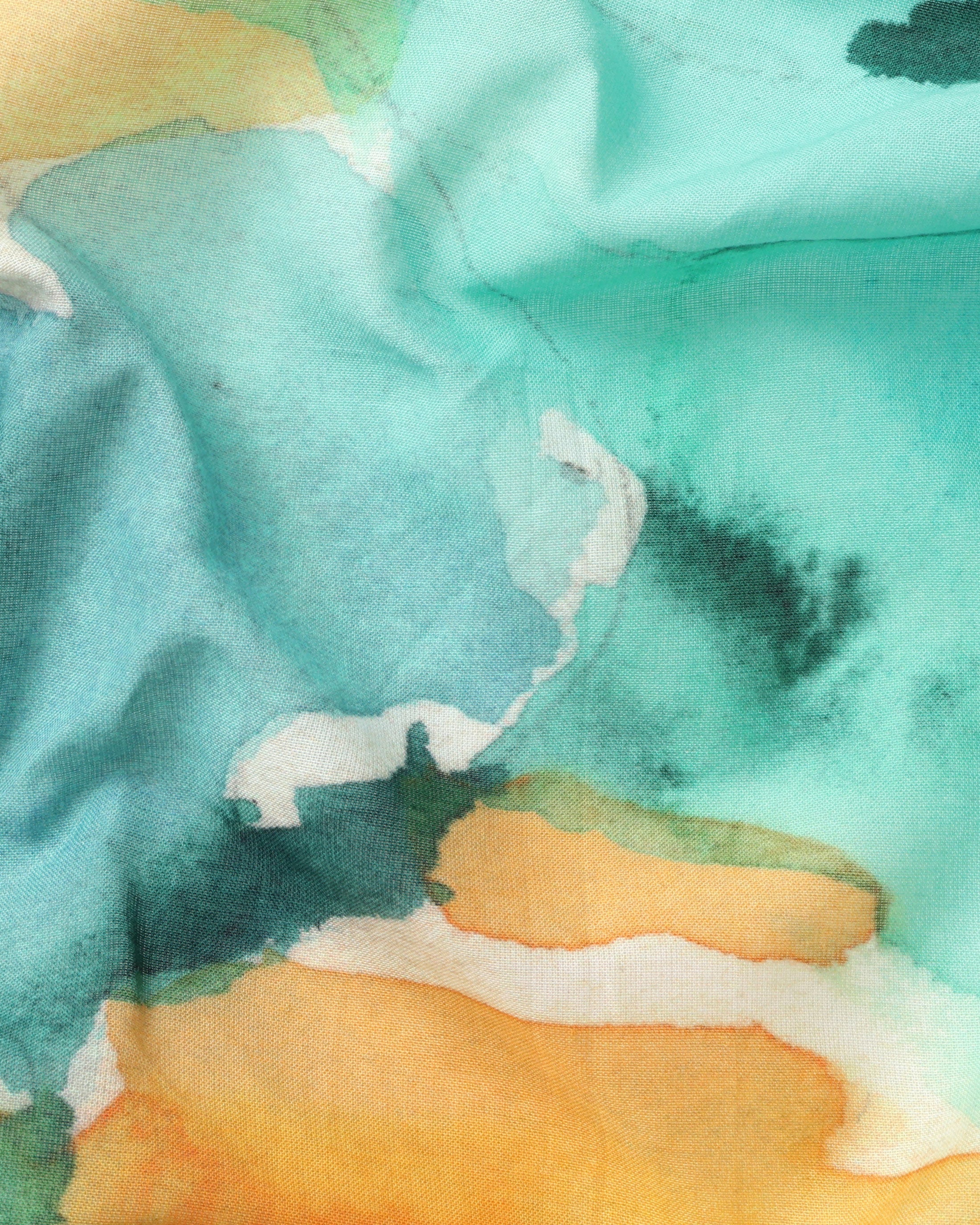 Bandana vert en coton biologique Rotholz