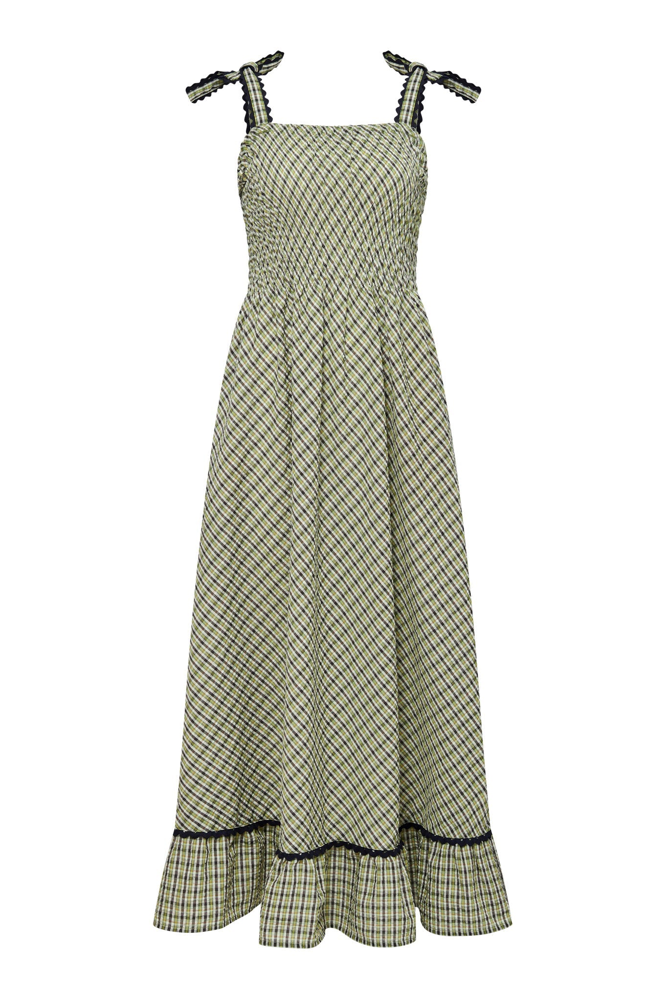 Buntes Kleid Hoya aus Bio-Baumwolle von Komodo