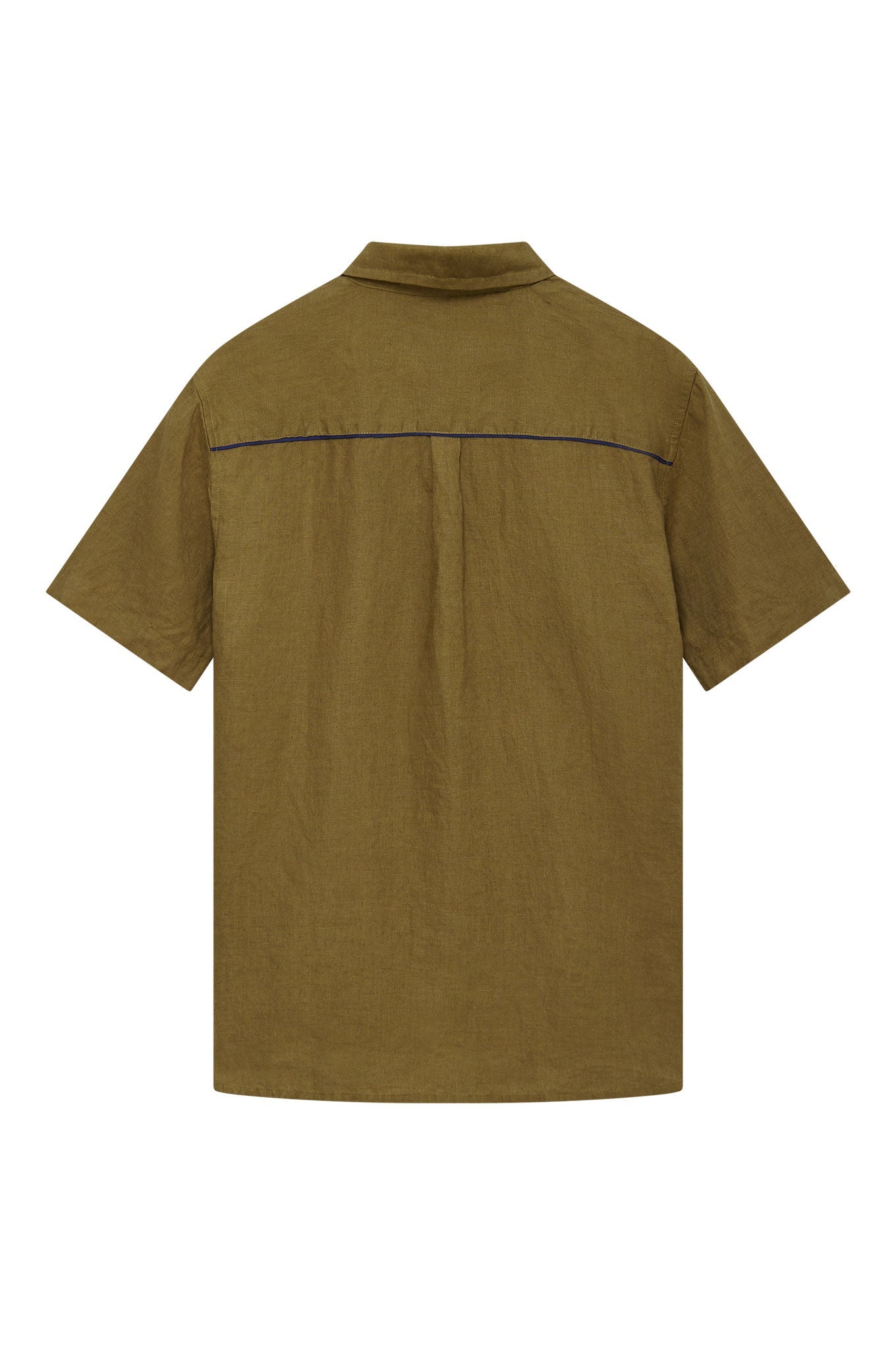 Braunes Hemd DINGWALLS aus 100% Leinen von Komodo