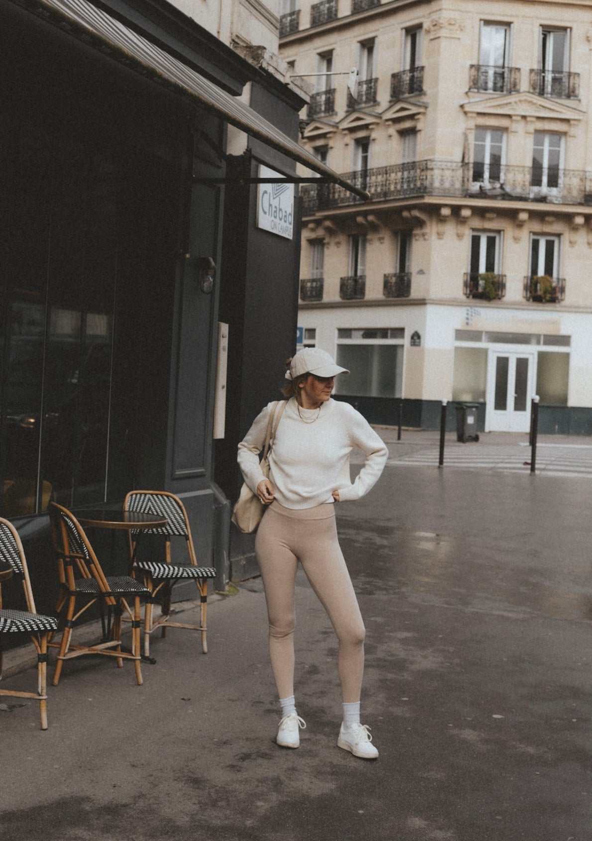 Ecru Sweater Nita aus Bio-Baumwolle & Kaschmir von Pura Clothing