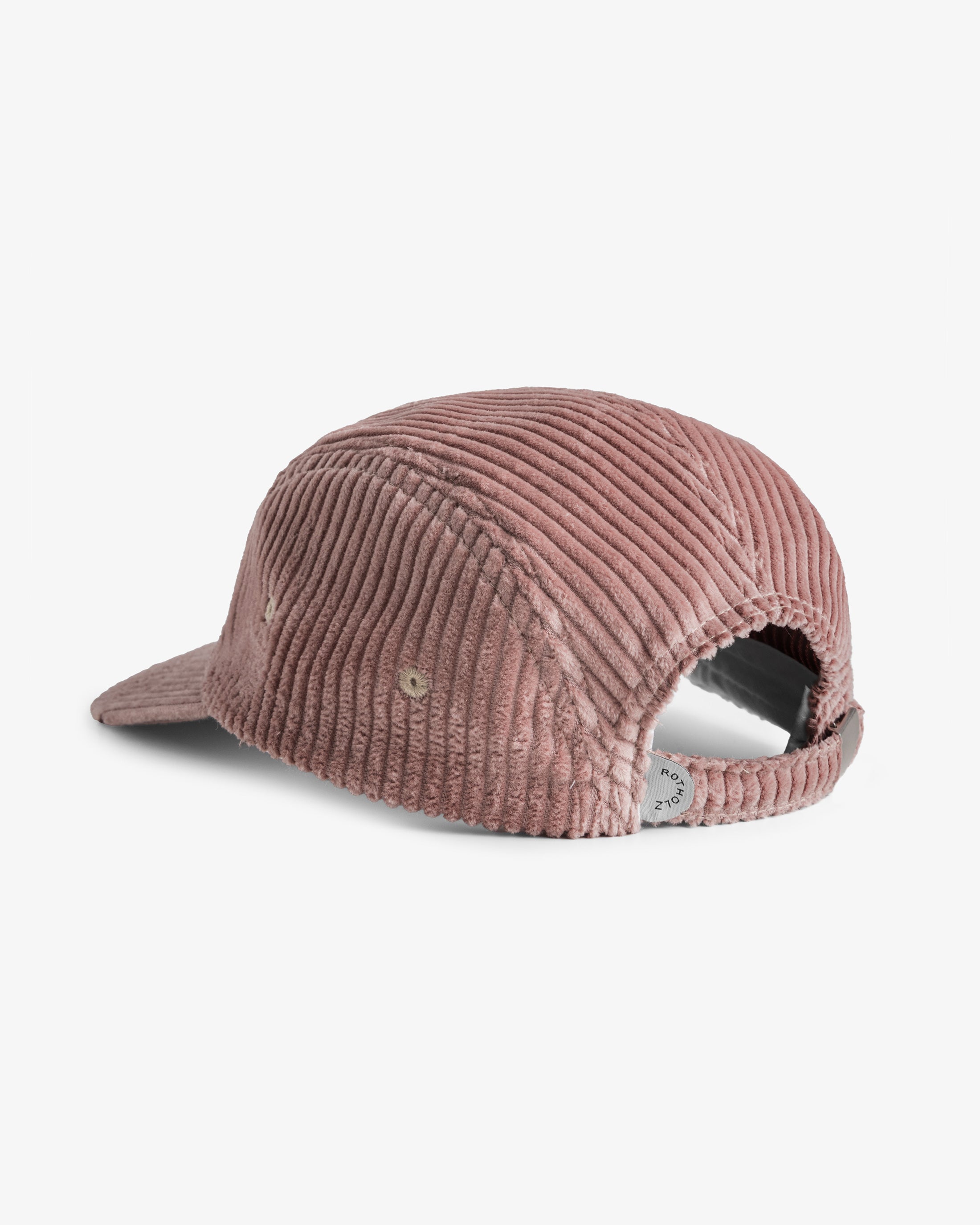 Pinke Cap Cord 5-Panel aus Bio-Baumwolle von Rotholz