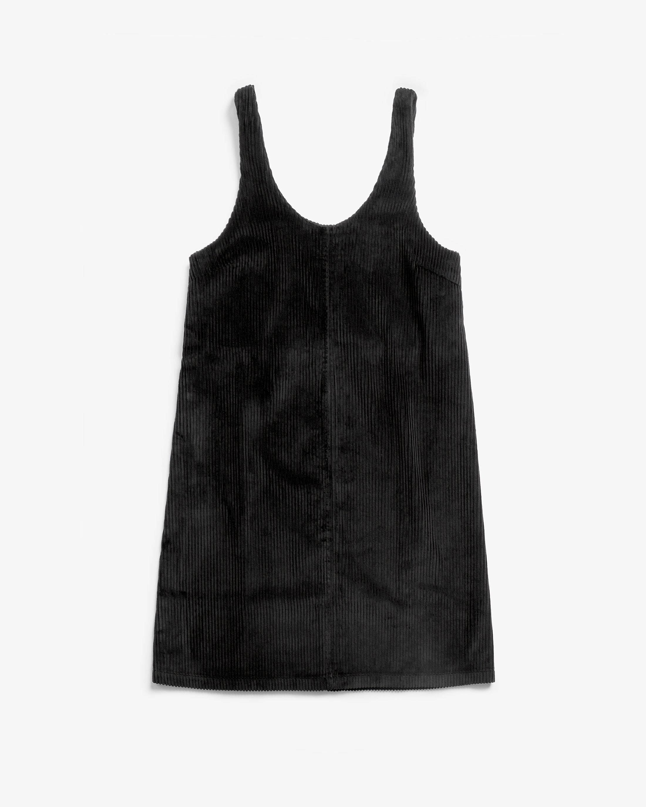 Schwarzes Kleid Cord aus Bio-Baumwolle von Rotholz