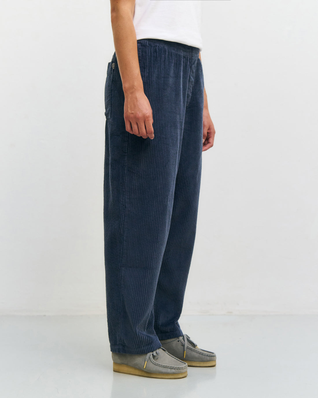 Blaue Kordhose aus 100% Bio-Baumwolle von Rotholz