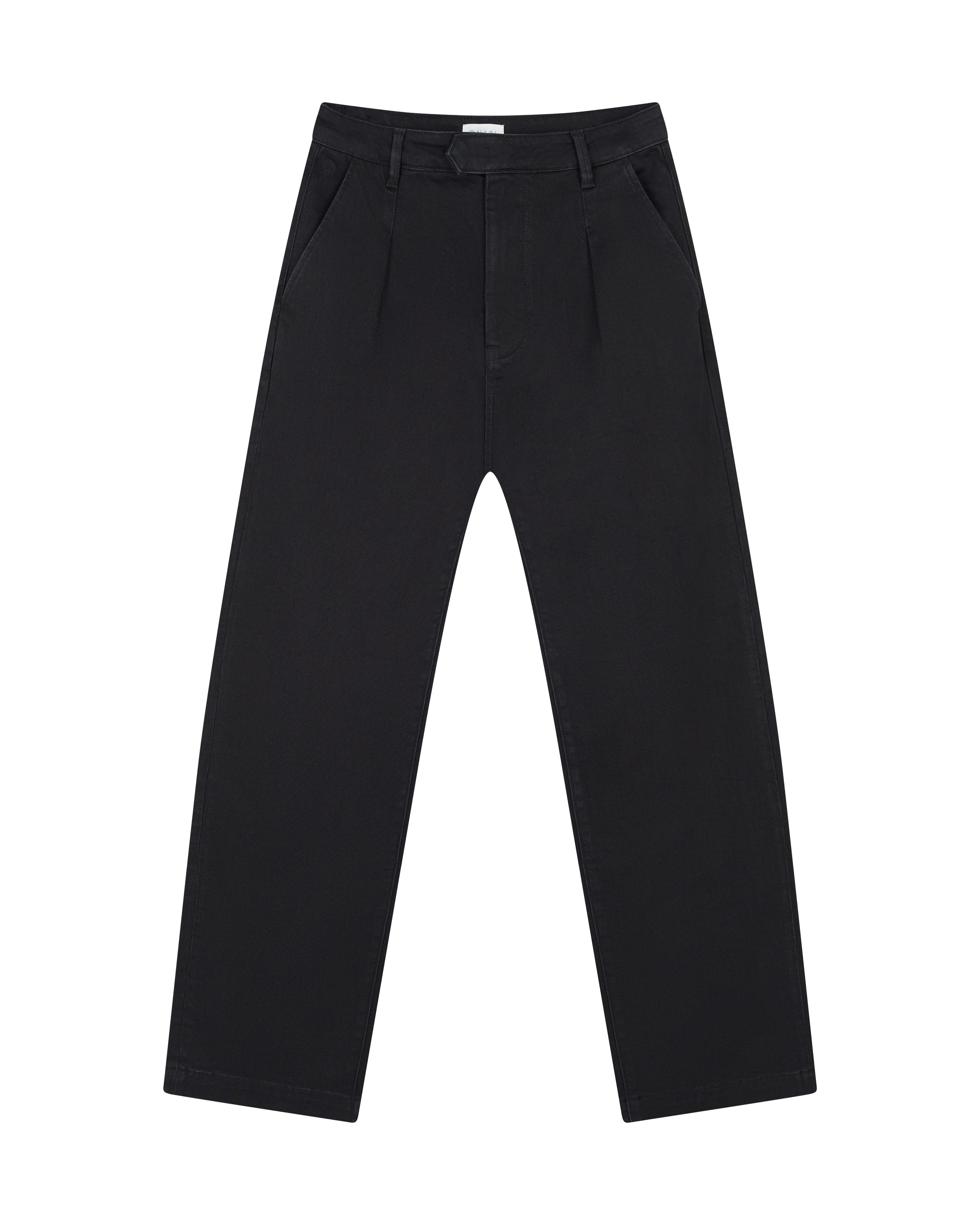 Schwarze Chino-Hose Aster Ballon aus Lyocell Tencel von Dawn Denim