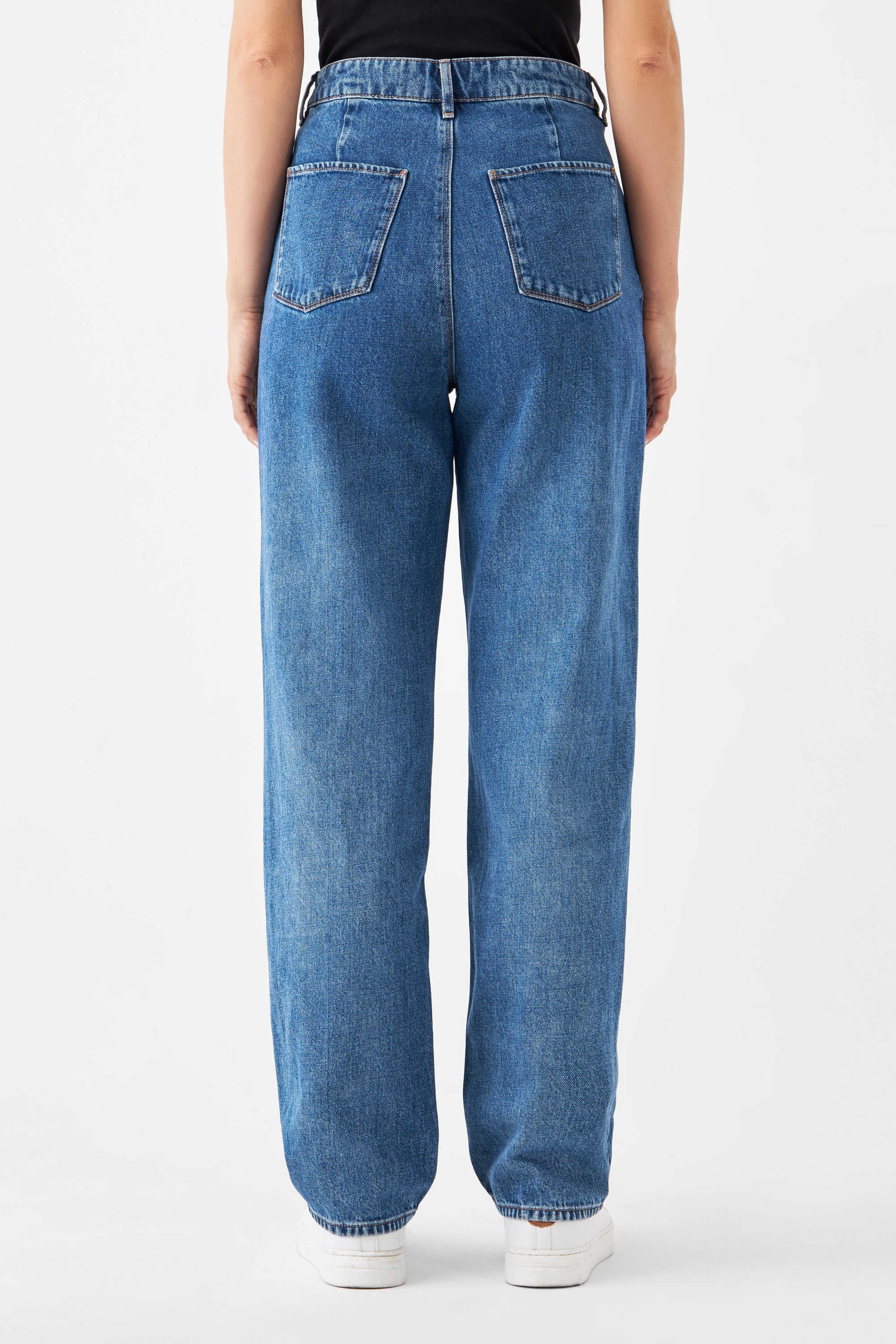 Blue jeans DAWN Wide Straight made of organic cotton by Dawn Denim