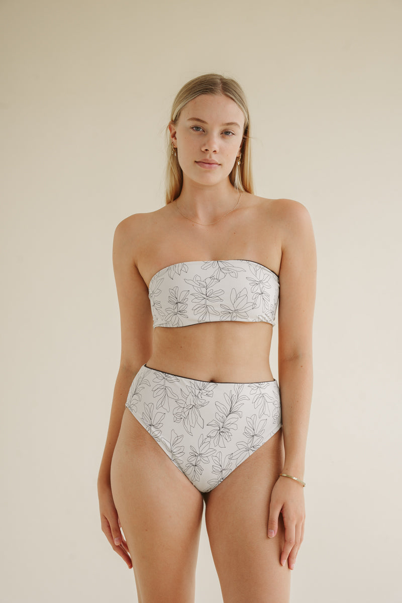 Reversibles Bikini Bandeau Yuna Oblio aus Polyamid von Pura Clothing