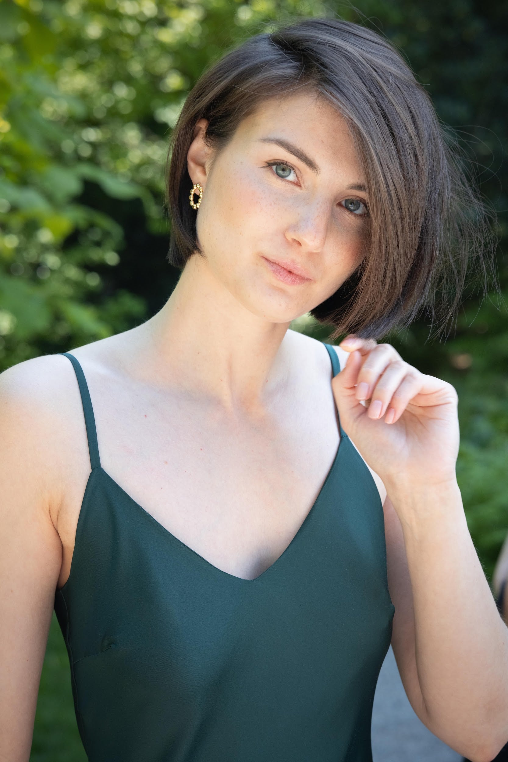 Boucles d'oreilles créoles Reborn (Dali')