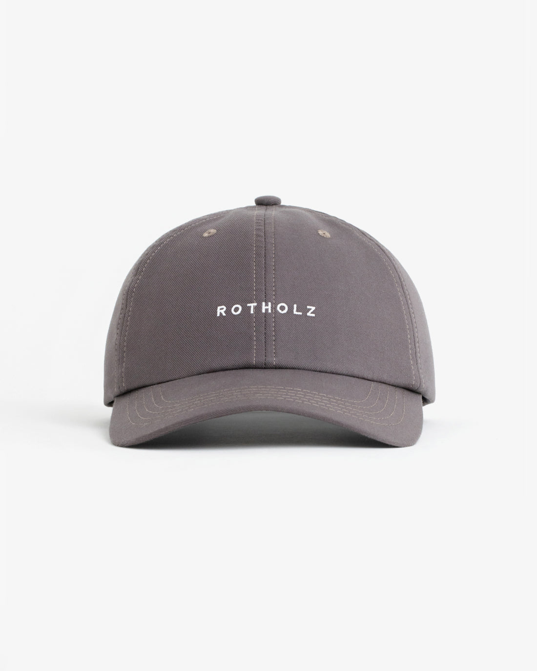 Casquette Dad grise en coton 100% biologique de Rotholz