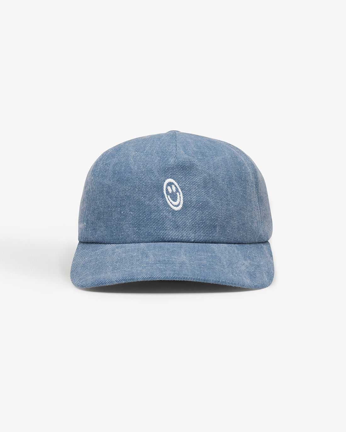 Casquette souple en denim bleu en tissu denim 100% biologique de Rotholz