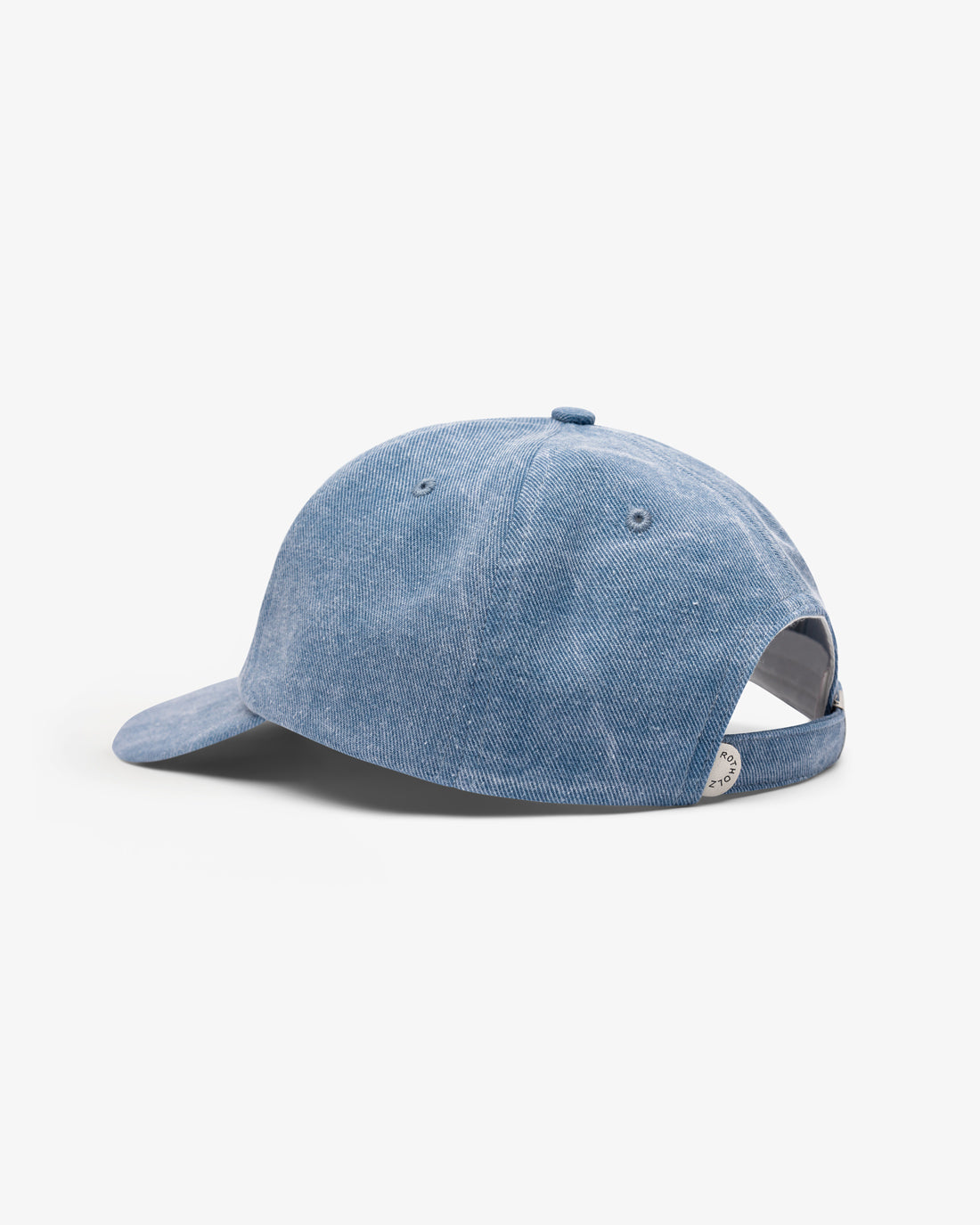 Blaue Denim Floppy Cap aus 100% Bio-Denim Stoff von Rotholz