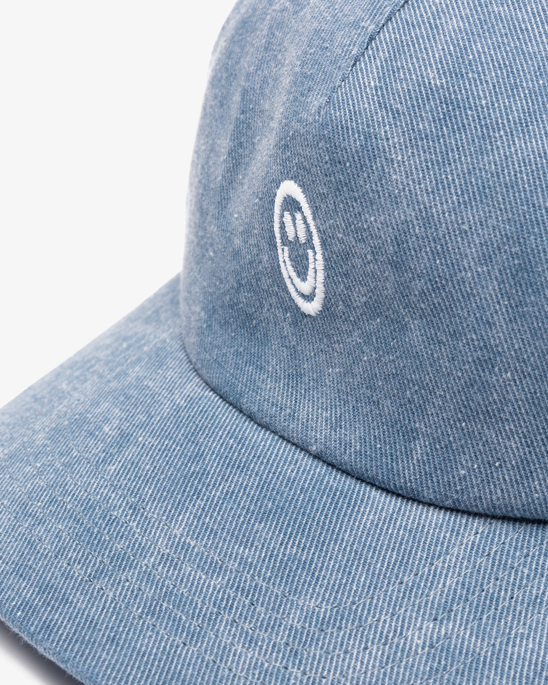 Casquette souple en denim bleu en tissu denim 100% biologique de Rotholz
