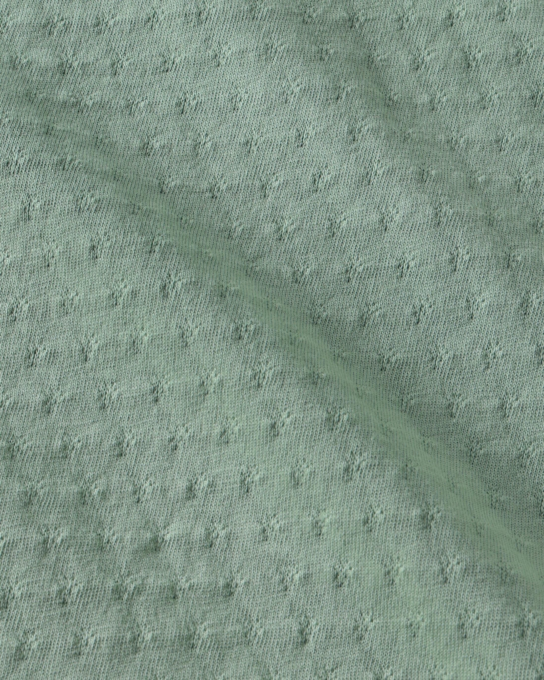 T-shirt vert en coton biologique Rotholz