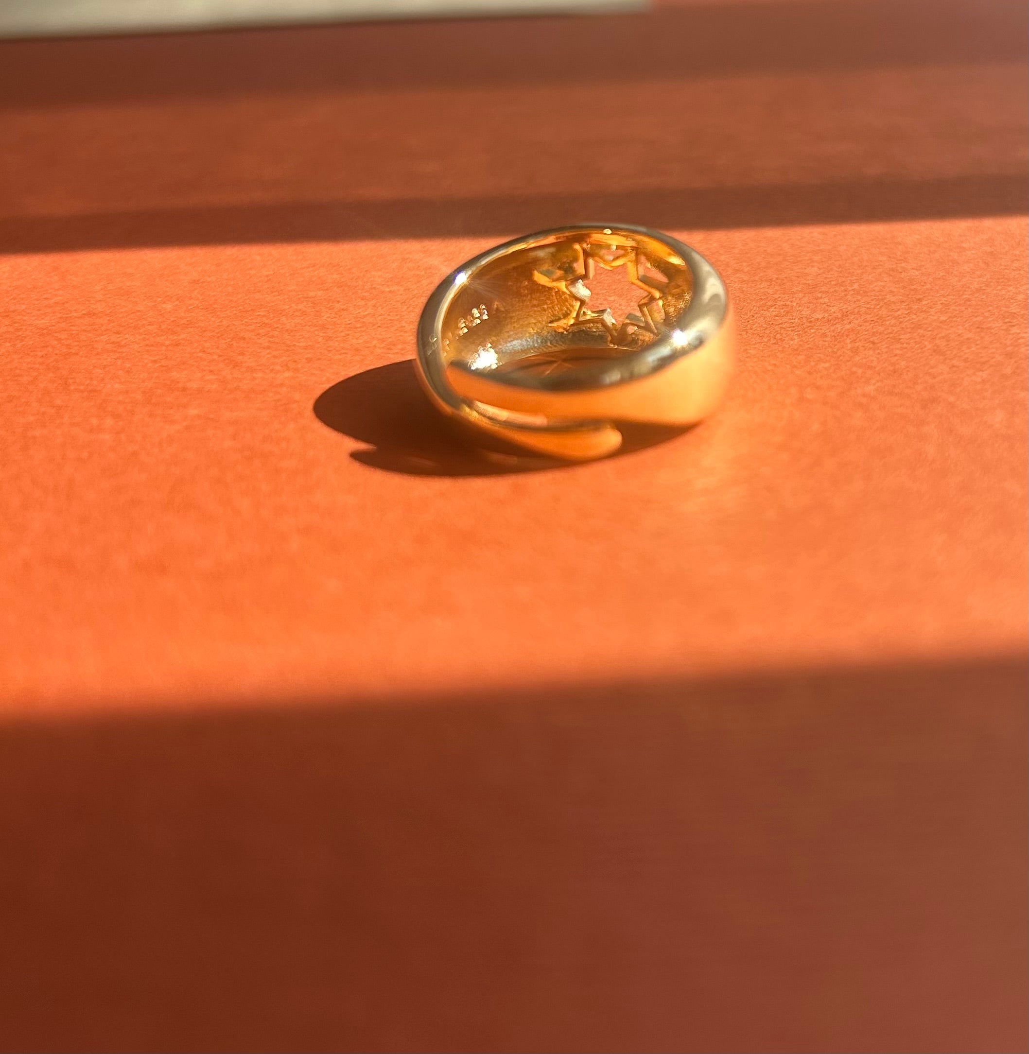 STAR*ina Bague ajustable Dôme