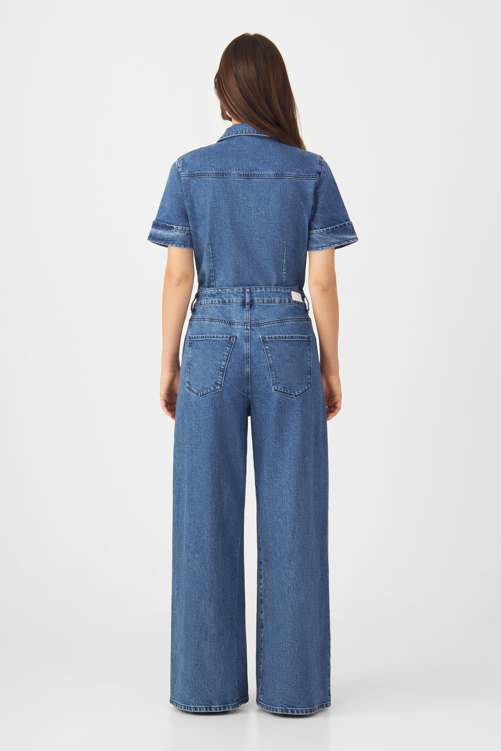 Blauer Jeans Jumpsuit TWITTER aus Bio-Baumwolle von Dawn Denim