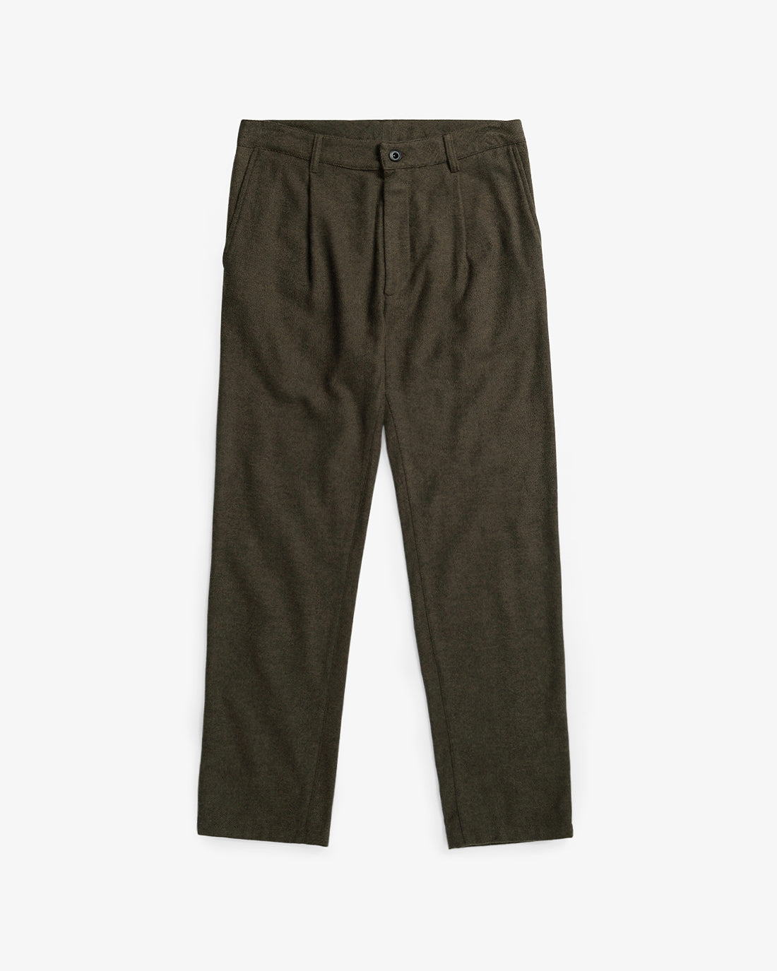 Braune Flanell Hose aus 100% Bio-Baumwolle von Rotholz