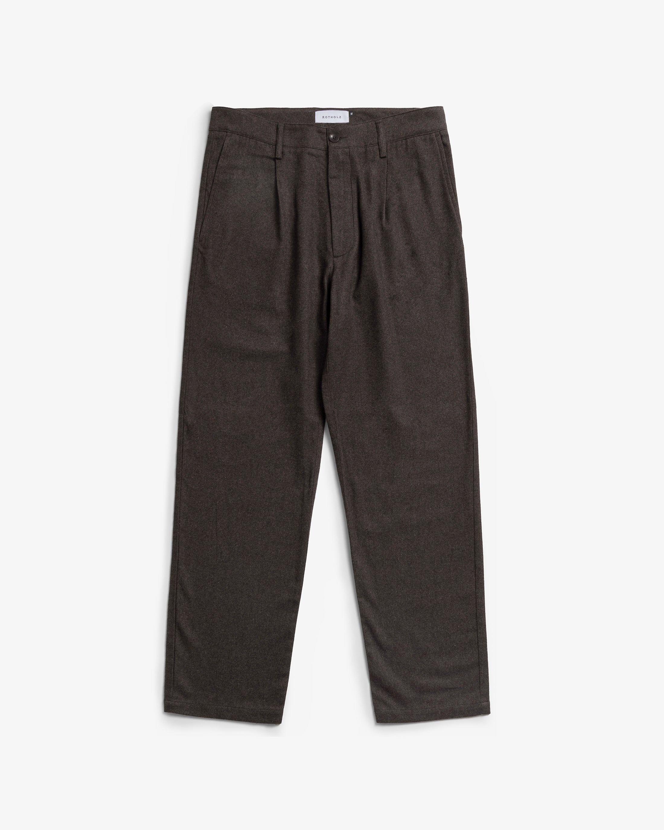 Braune Flanellhose Everyday aus 100% Bio-Baumwolle von Rotholz