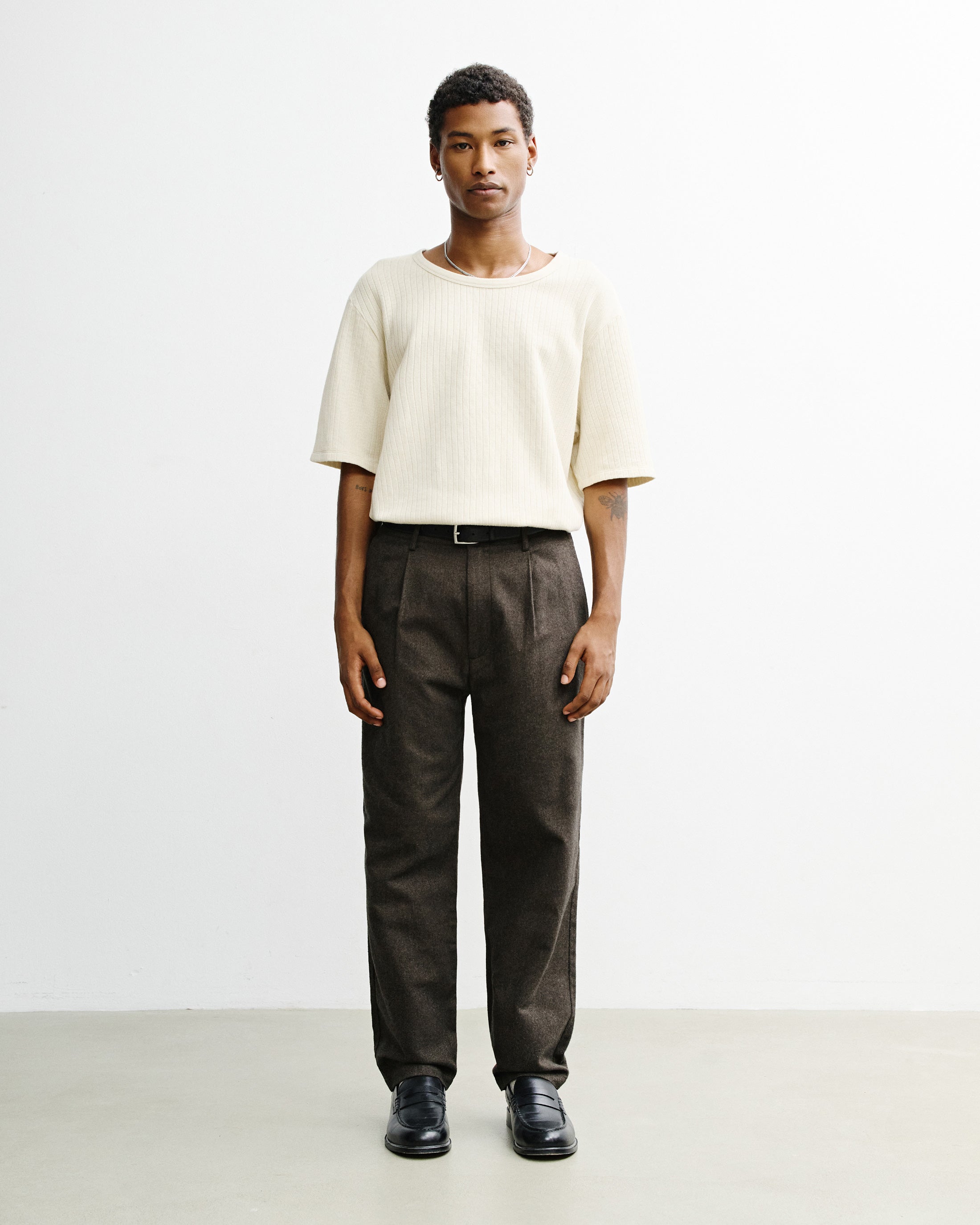 Braune Flanellhose Everyday aus 100% Bio-Baumwolle von Rotholz