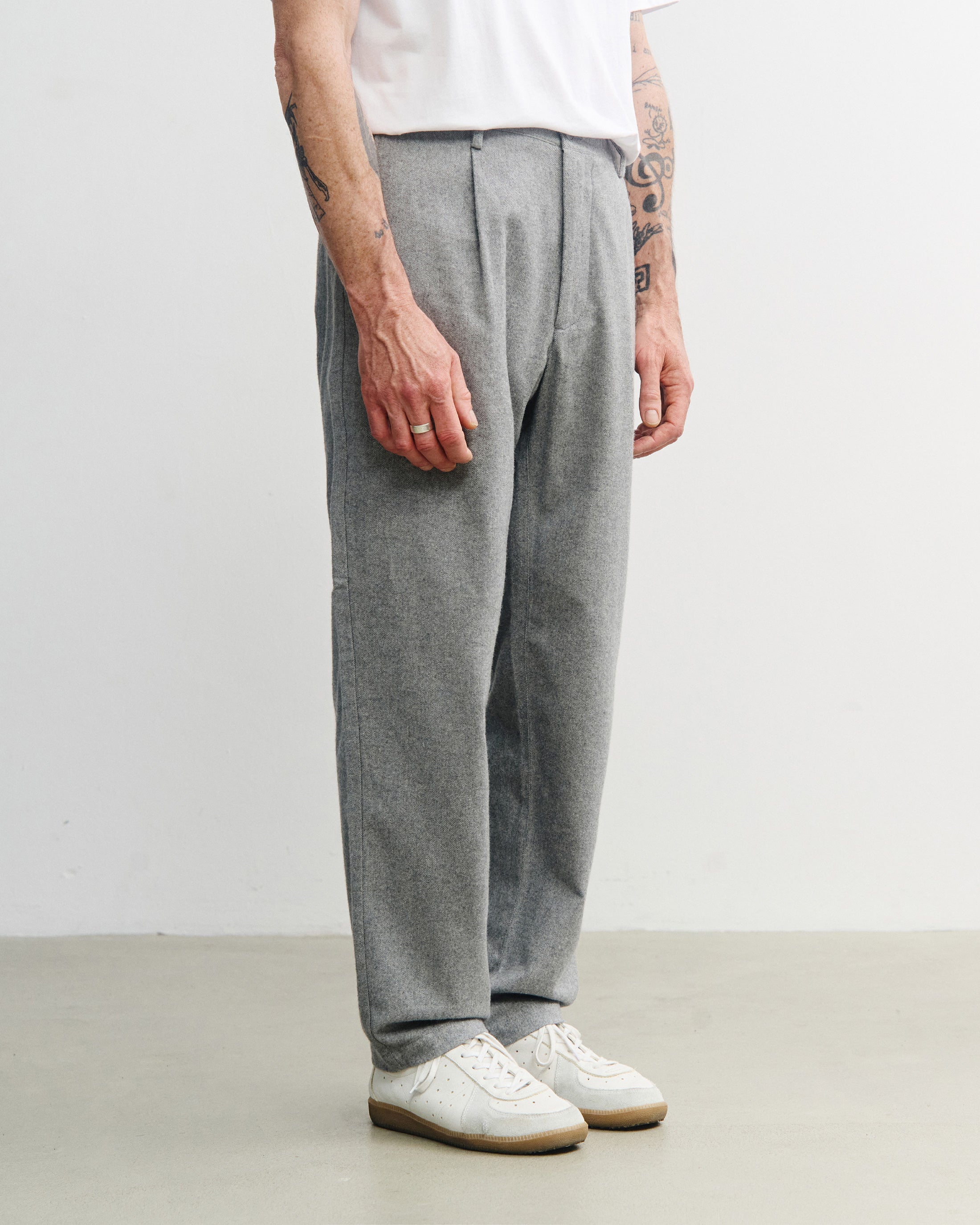 Graue Flanellhose Everyday aus 100% Bio-Baumwolle von Rotholz