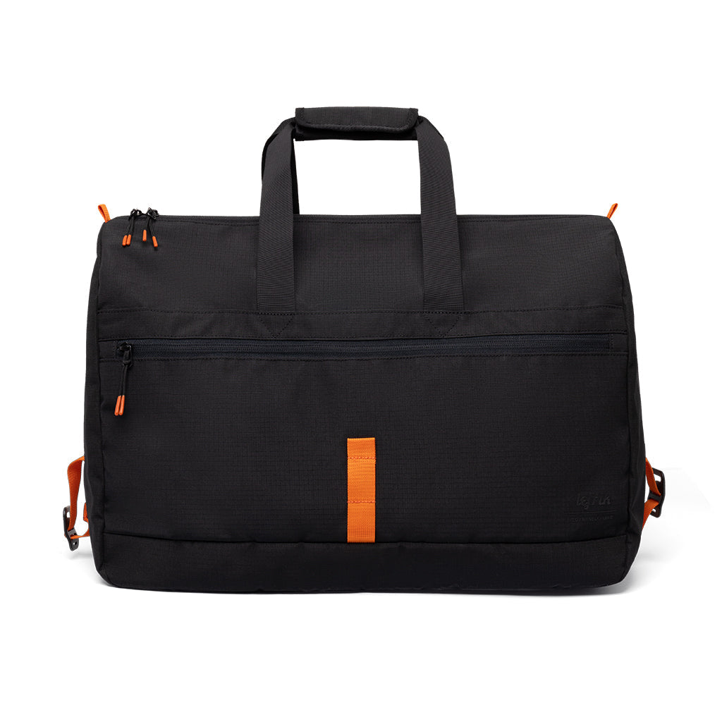 Schwarze Reisetasche Vandra aus recyceltem PET von Lefrik