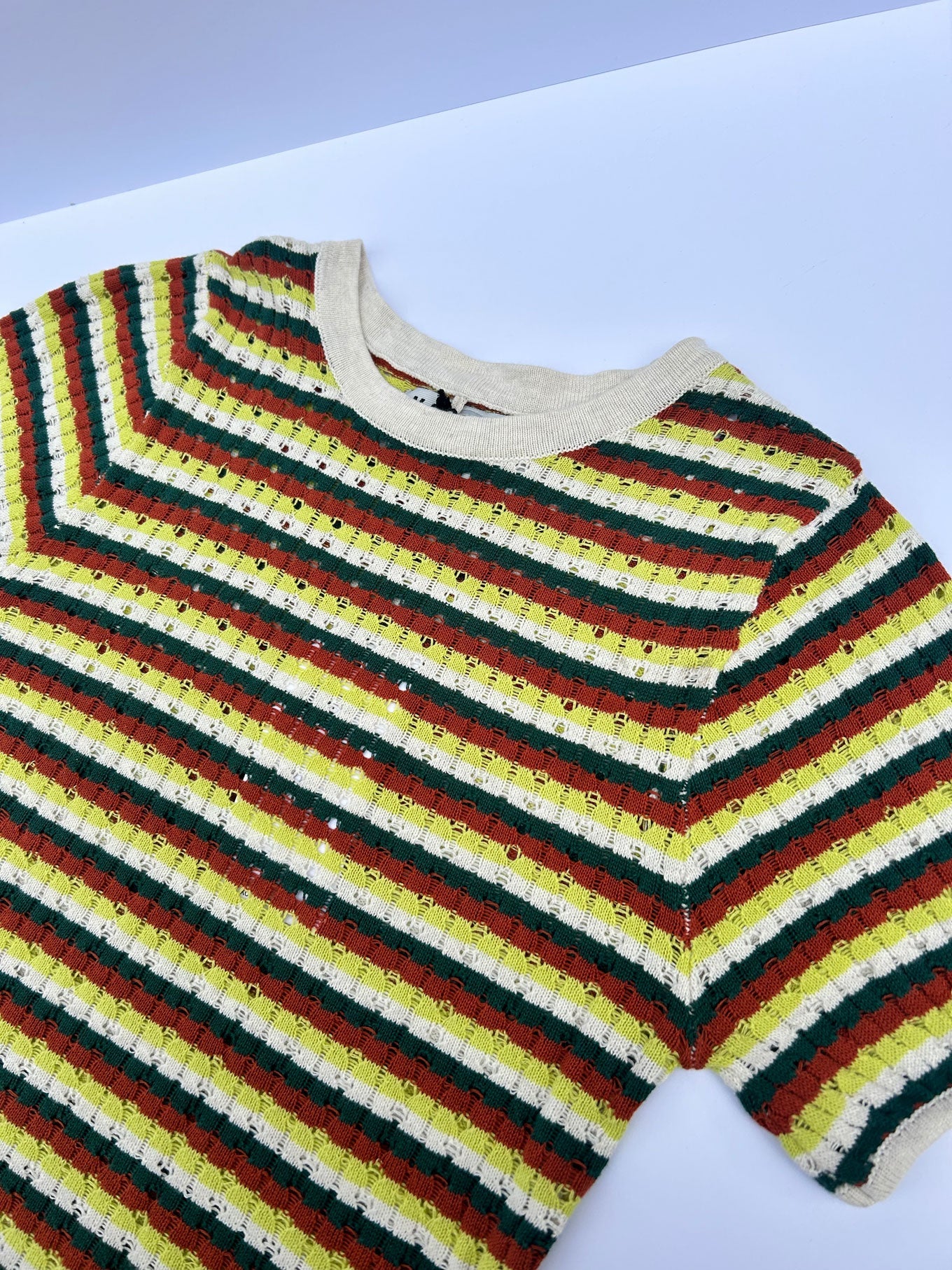 Buntes Gestreiftes T-Shirt PENELOPE aus 100% Bio-Baumwolle von Komodo