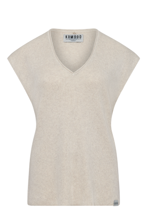 Beiges Shirt POLLY aus 100% Bio-Baumwolle von Komodo