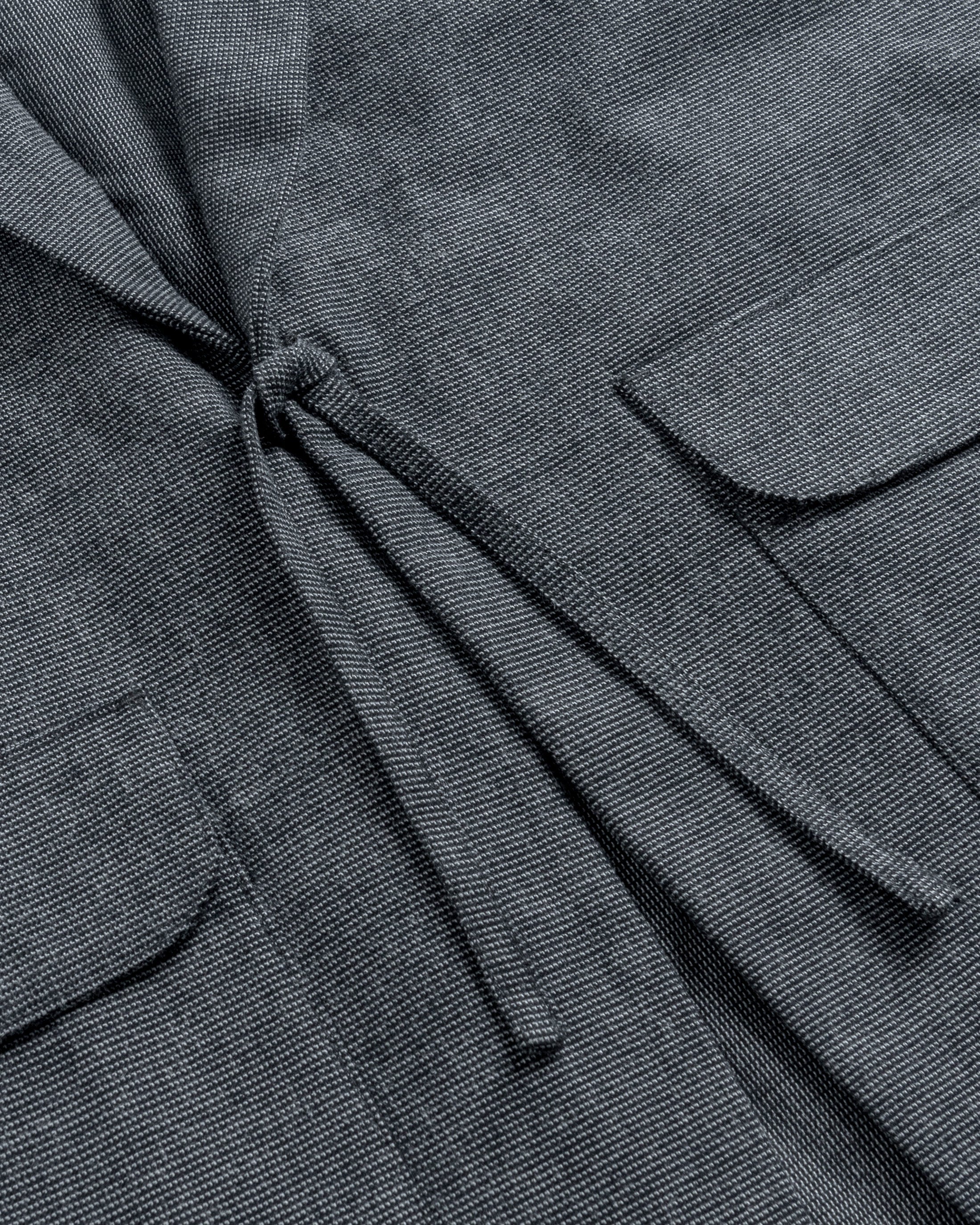 Grau Melange Blazer Kimono aus 100% Bio-Baumwolle von Rotholz