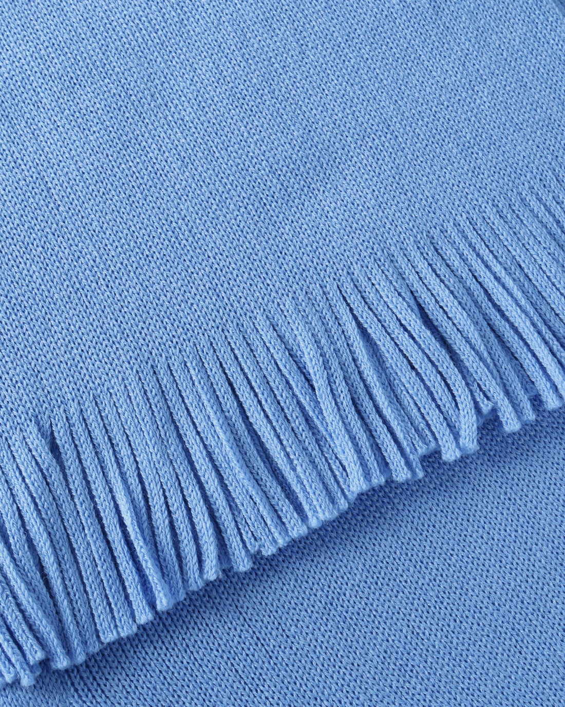 Strickschal Merinowolle - Hellblau von Rotholz